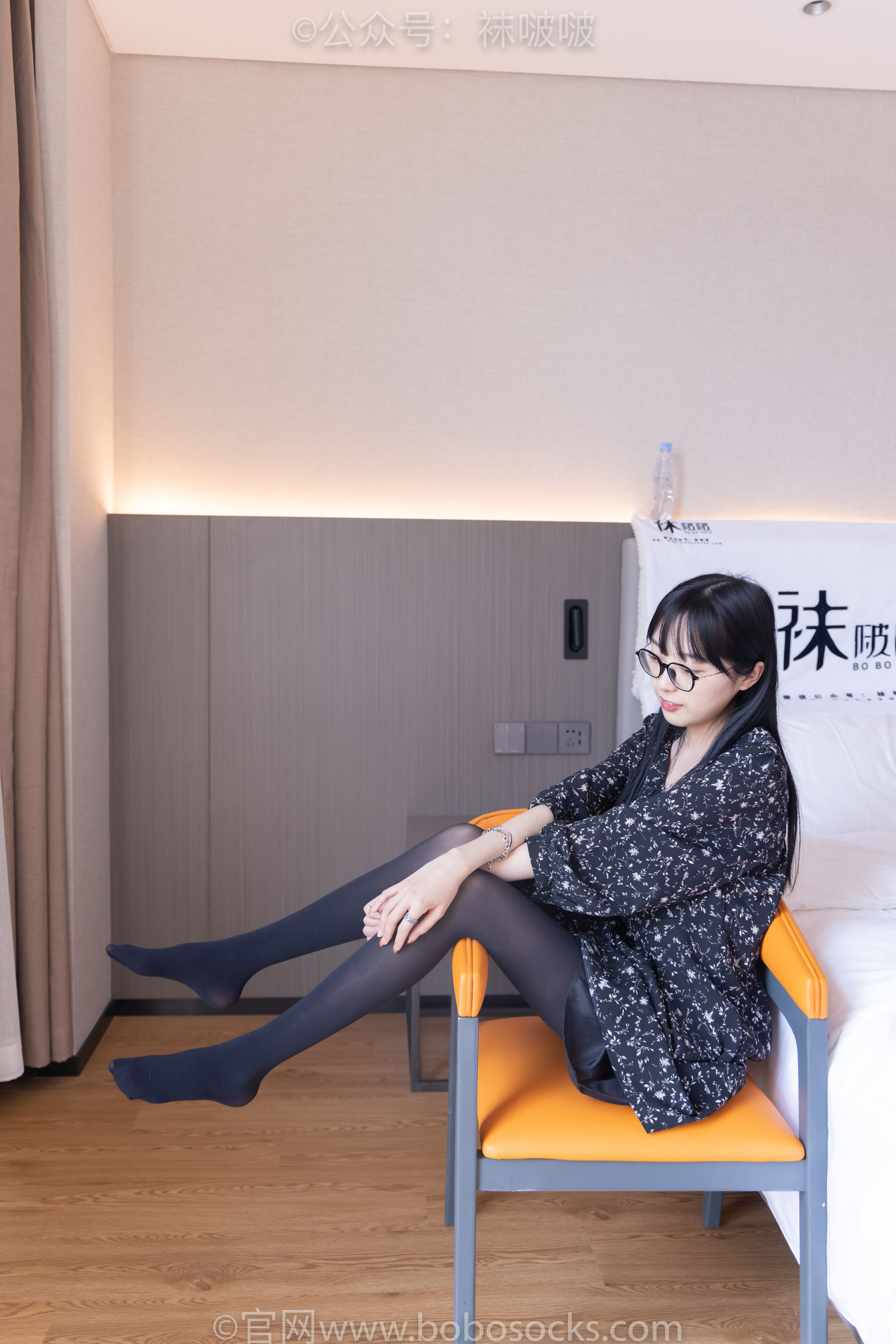 BoBoSocks袜啵啵 No.064 稚予-平底鞋、厚黑丝