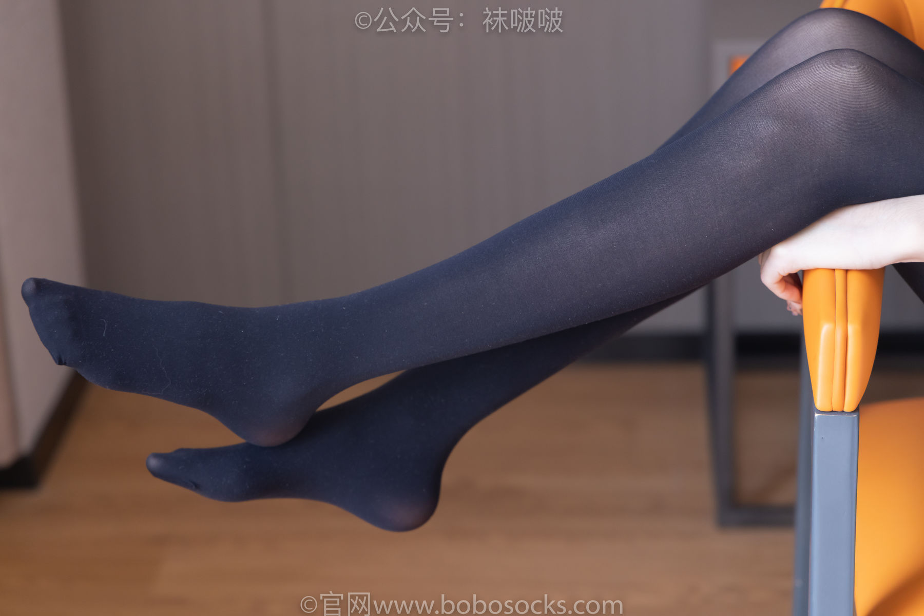 BoBoSocks袜啵啵 No.064 稚予-平底鞋、厚黑丝