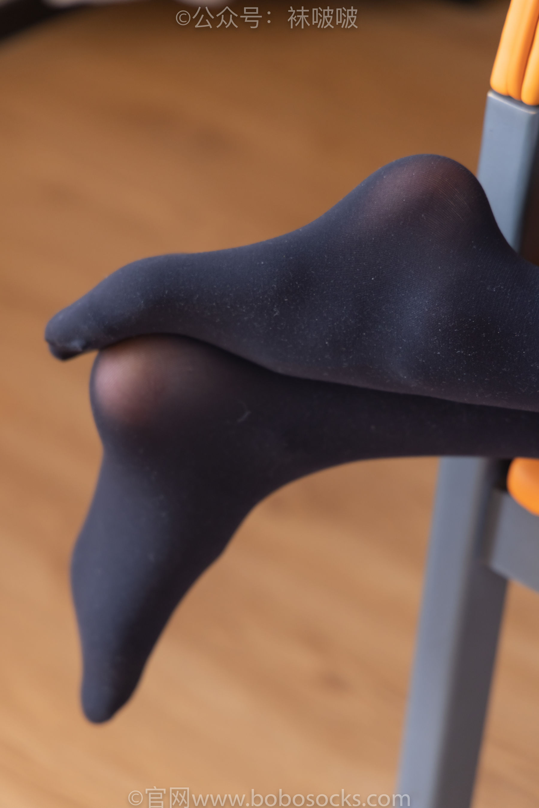 BoBoSocks袜啵啵 No.064 稚予-平底鞋、厚黑丝