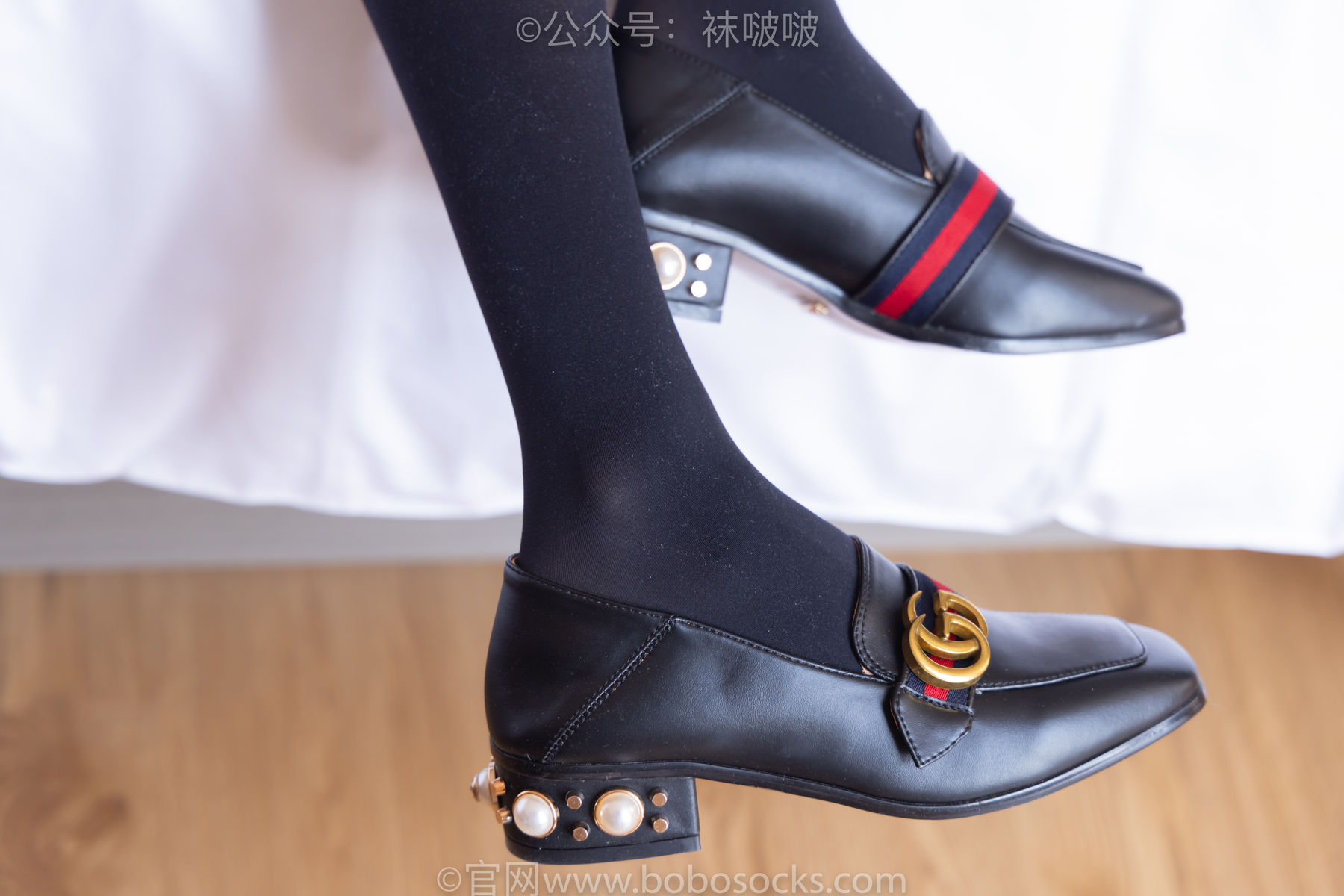BoBoSocks袜啵啵 No.064 稚予-平底鞋、厚黑丝
