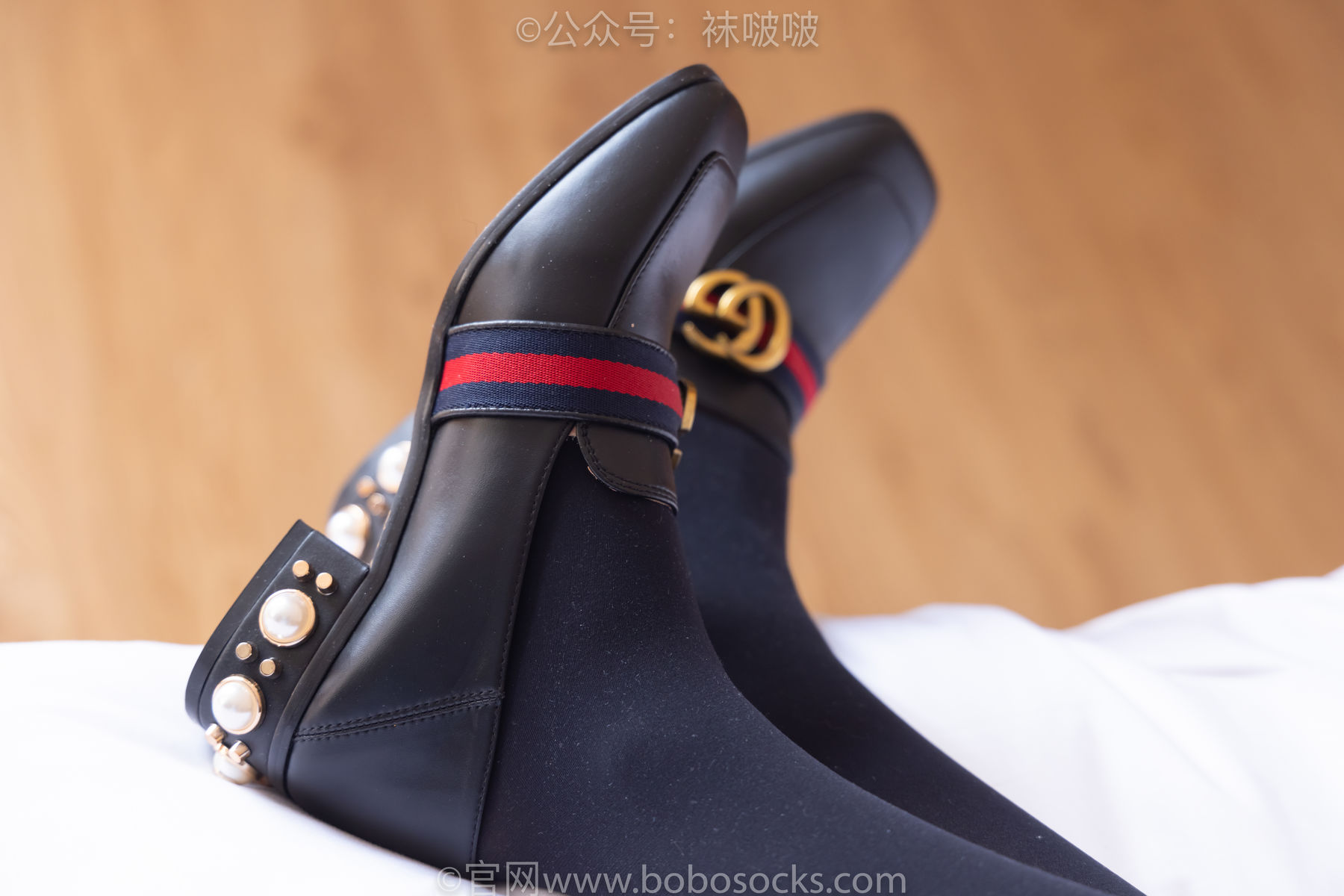 BoBoSocks袜啵啵 No.064 稚予-平底鞋、厚黑丝
