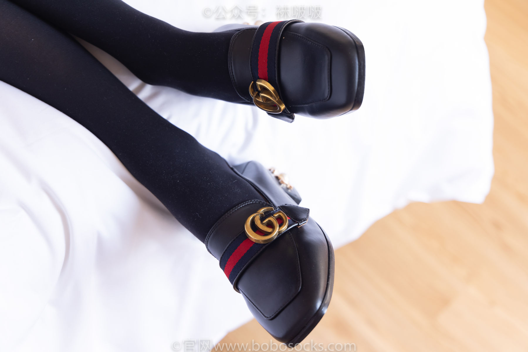 BoBoSocks袜啵啵 No.064 稚予-平底鞋、厚黑丝