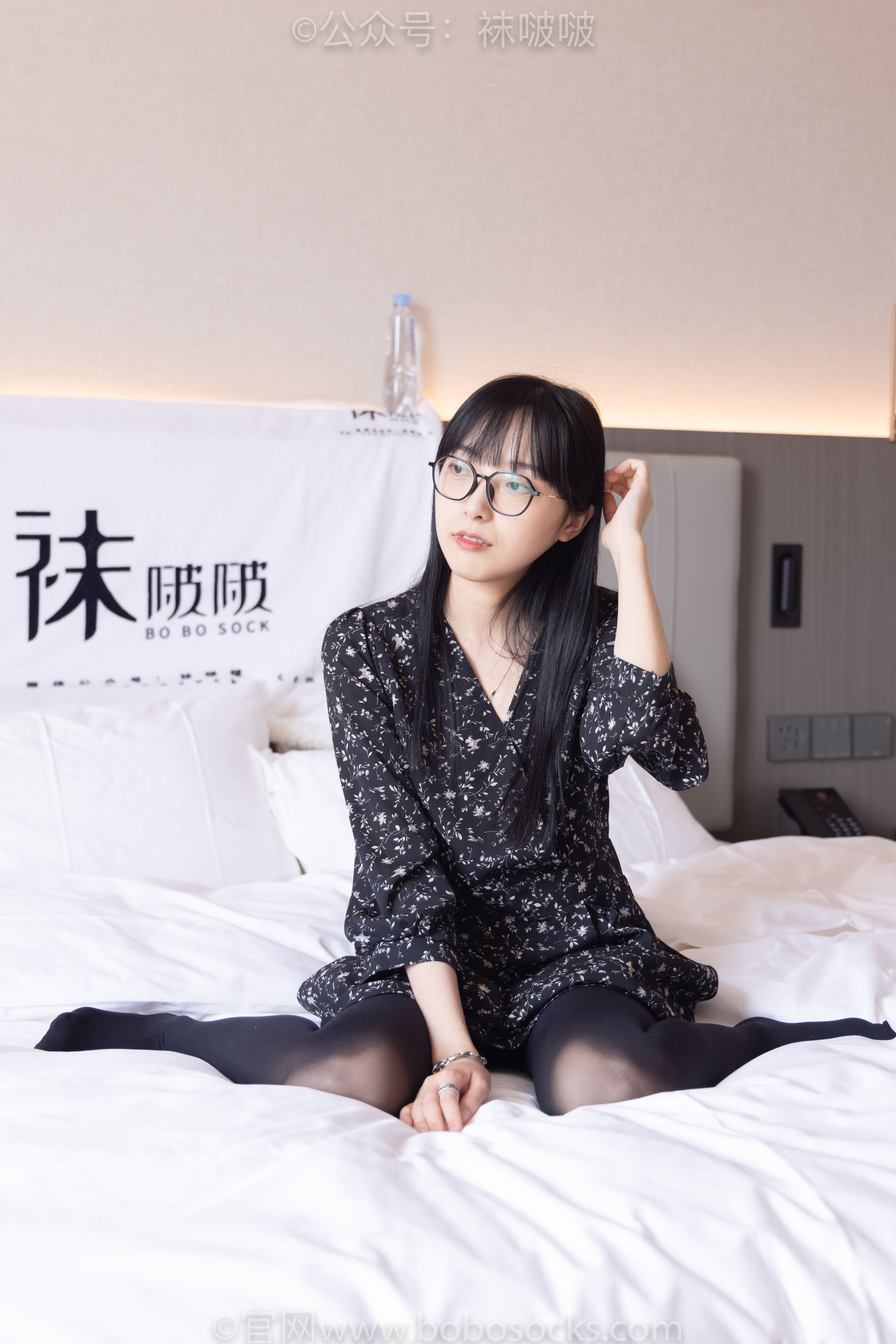 BoBoSocks袜啵啵 No.064 稚予-平底鞋、厚黑丝