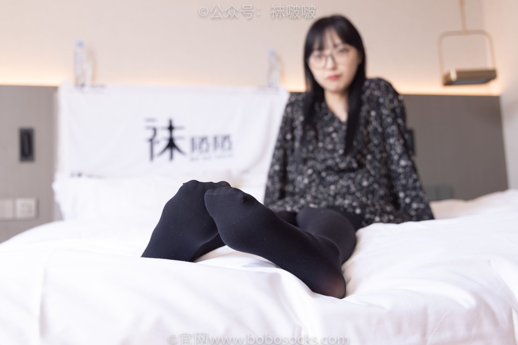BoBoSocks袜啵啵 No.064 稚予-平底鞋、厚黑丝
