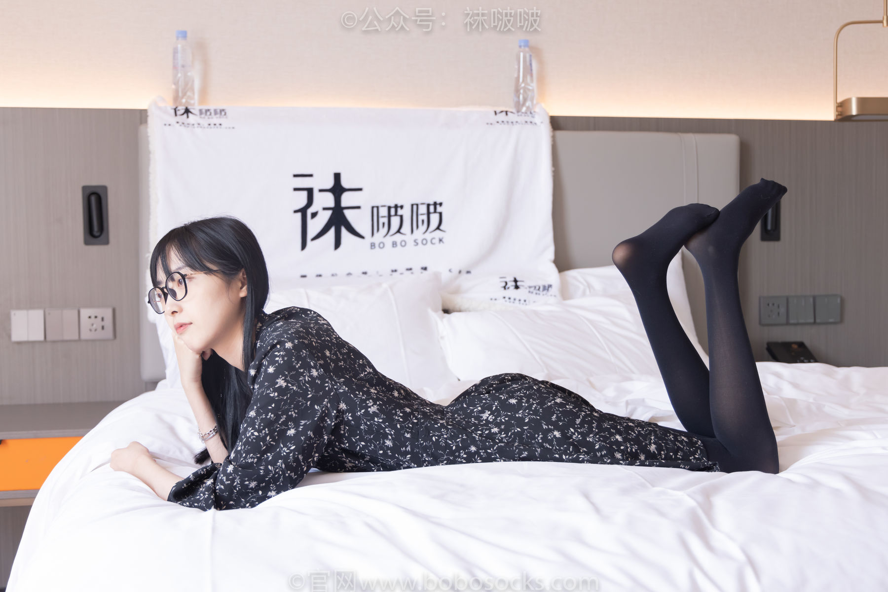 BoBoSocks袜啵啵 No.064 稚予-平底鞋、厚黑丝