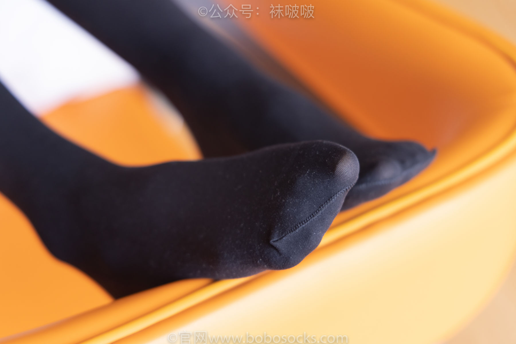 BoBoSocks袜啵啵 No.064 稚予-平底鞋、厚黑丝