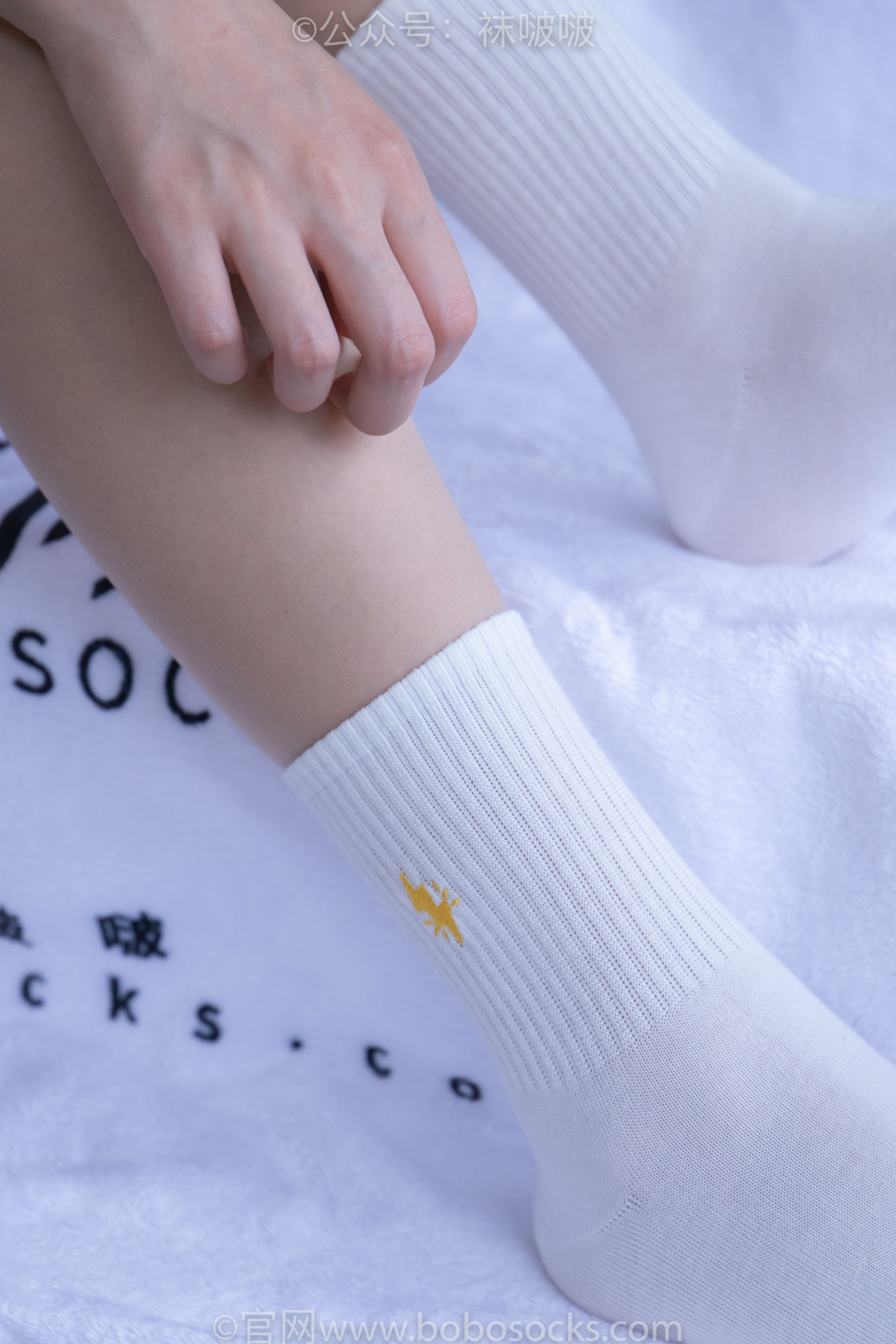 BoBoSocks袜啵啵 No.069 小甜豆-vans板鞋、白棉袜、肉丝