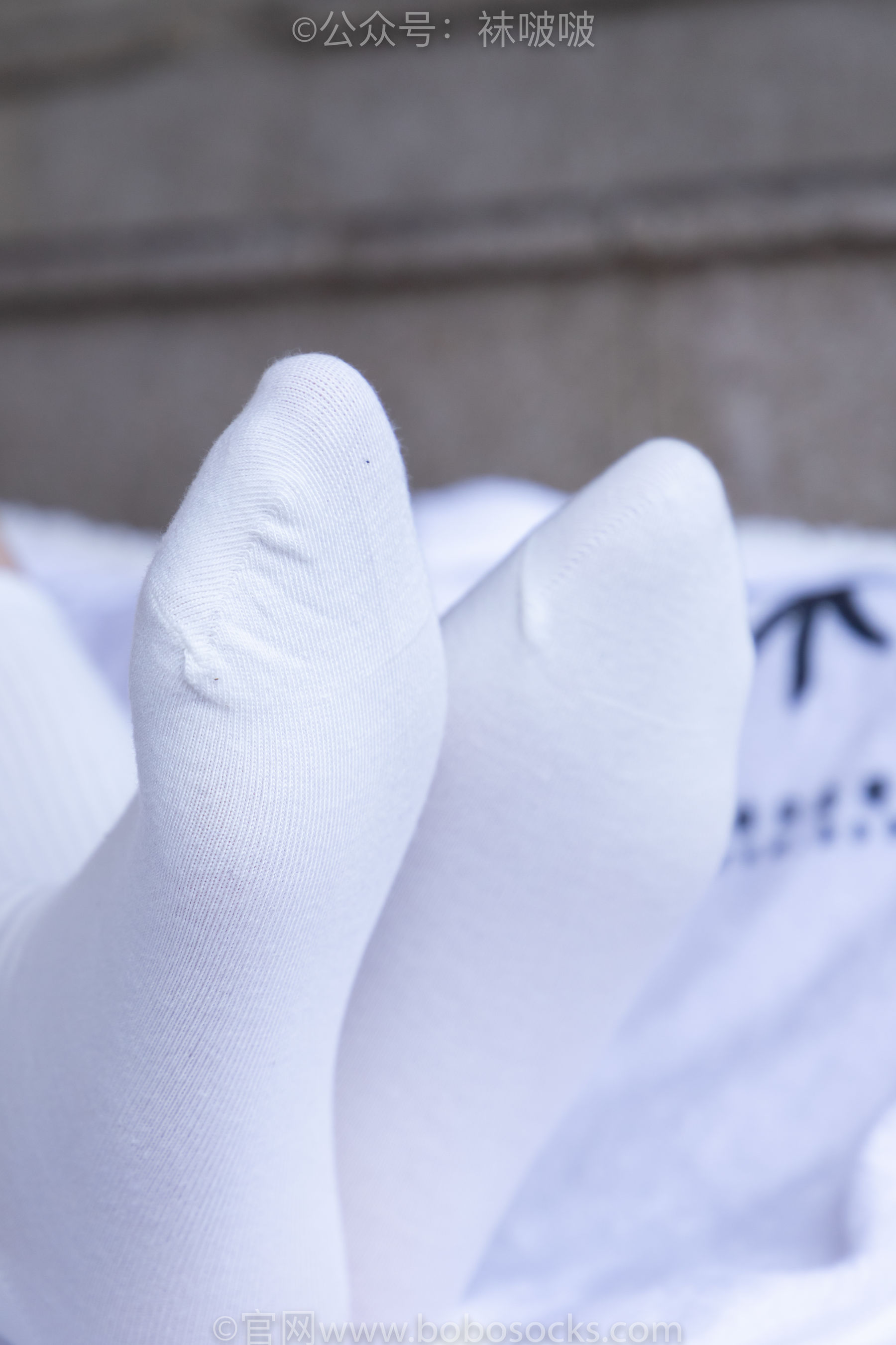 BoBoSocks袜啵啵 No.069 小甜豆-vans板鞋、白棉袜、肉丝