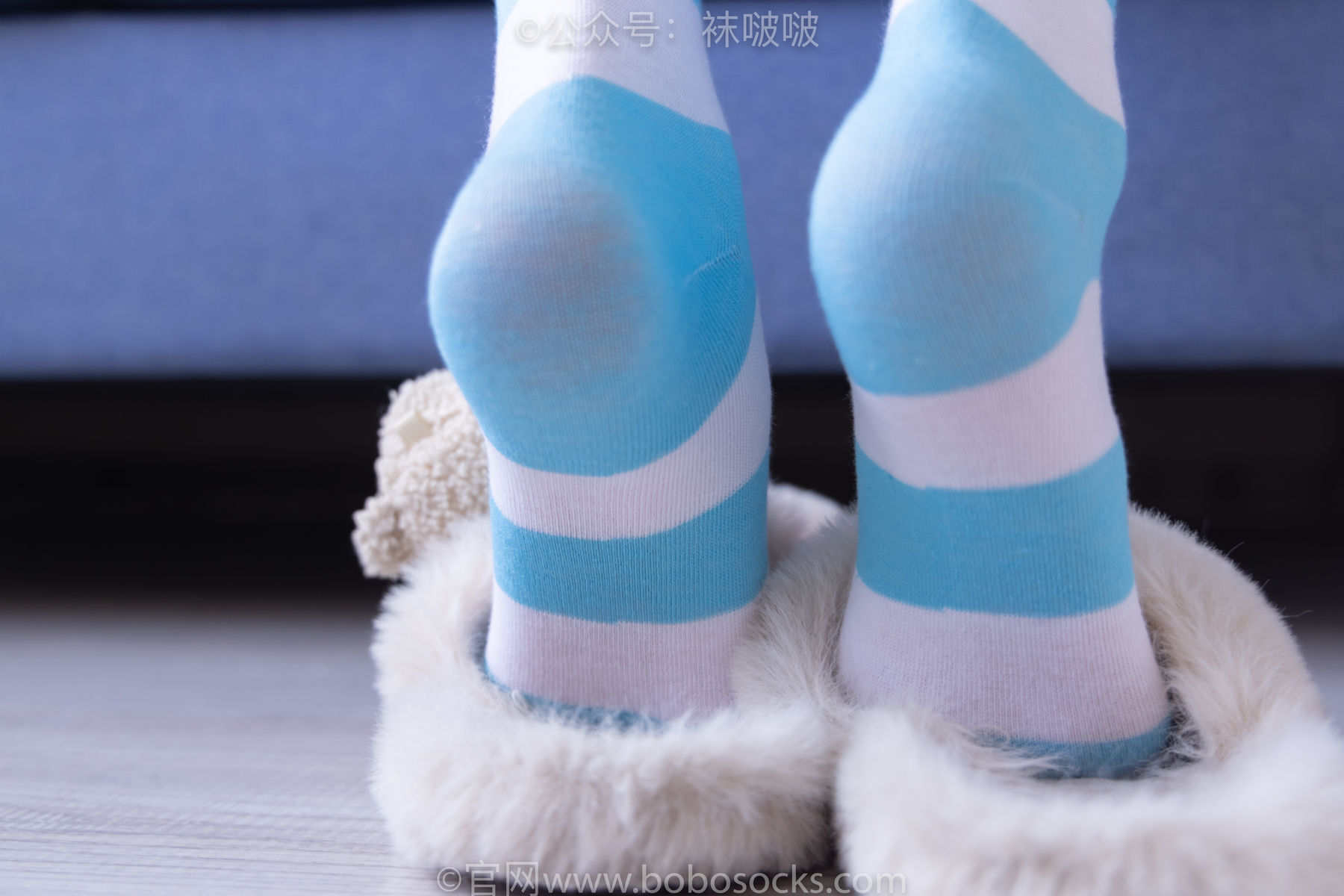 BoBoSocks袜啵啵 No.070 稚予-皮鞋、拖鞋、过膝袜、白棉袜