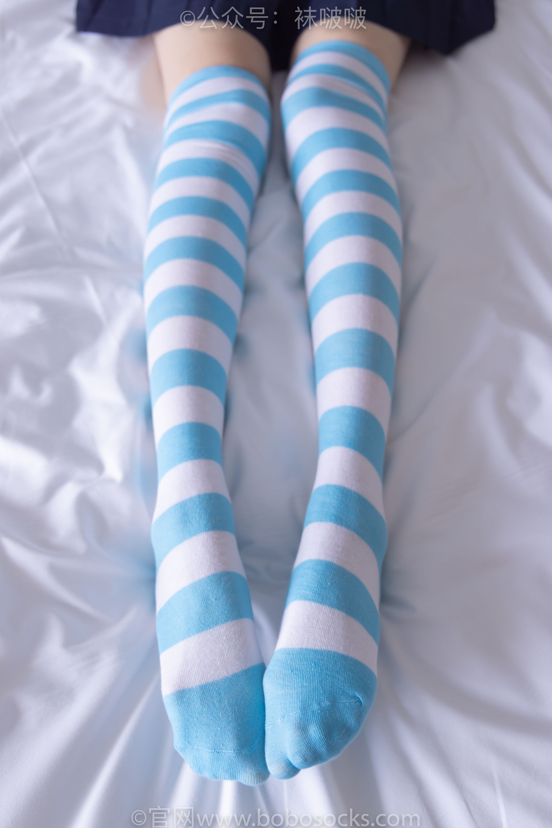 BoBoSocks袜啵啵 No.070 稚予-皮鞋、拖鞋、过膝袜、白棉袜