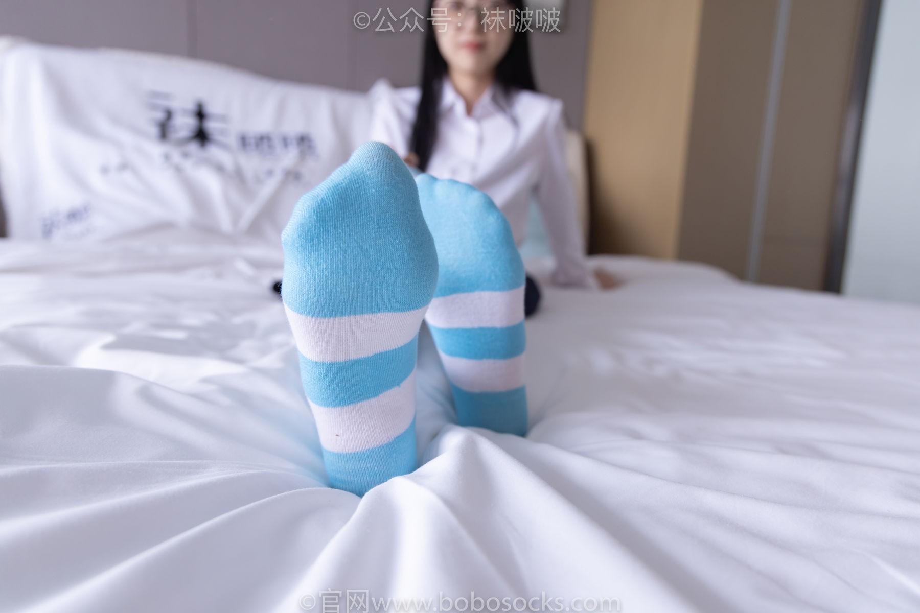 BoBoSocks袜啵啵 No.070 稚予-皮鞋、拖鞋、过膝袜、白棉袜