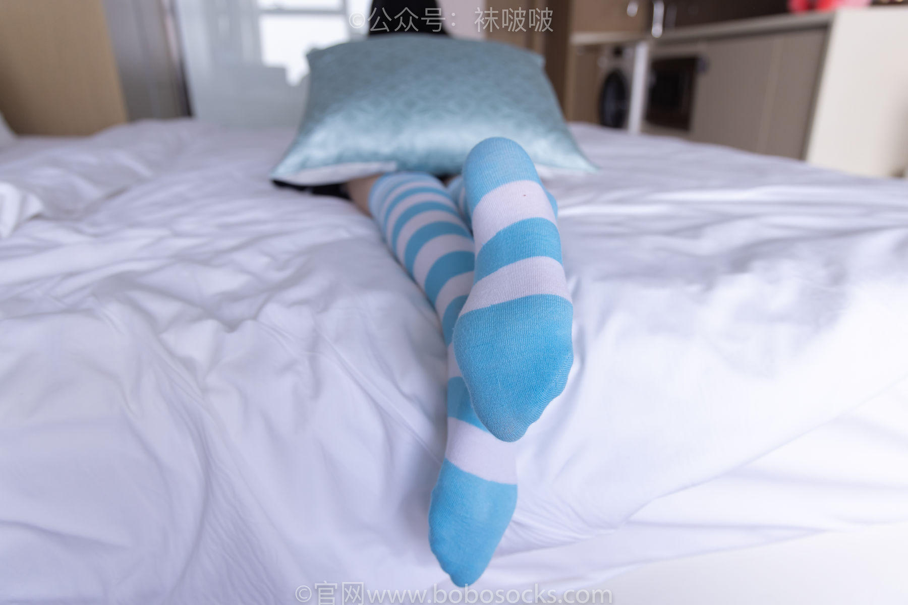 BoBoSocks袜啵啵 No.070 稚予-皮鞋、拖鞋、过膝袜、白棉袜