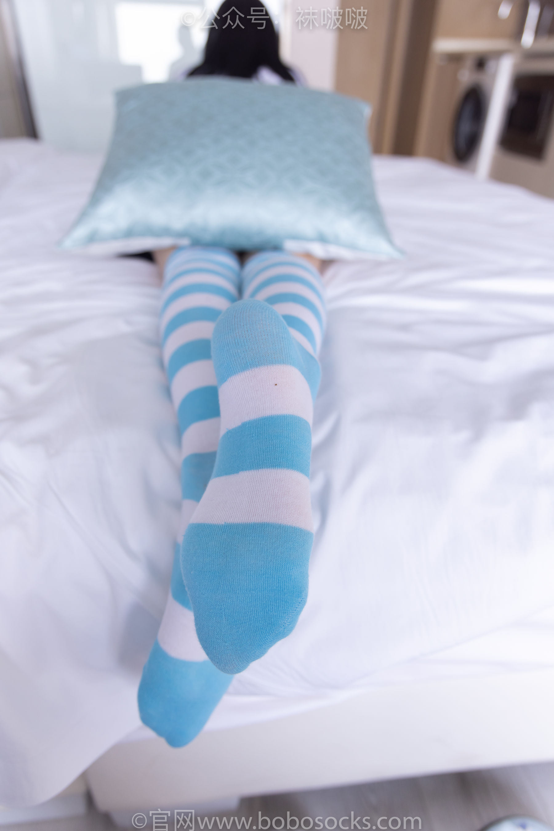 BoBoSocks袜啵啵 No.070 稚予-皮鞋、拖鞋、过膝袜、白棉袜
