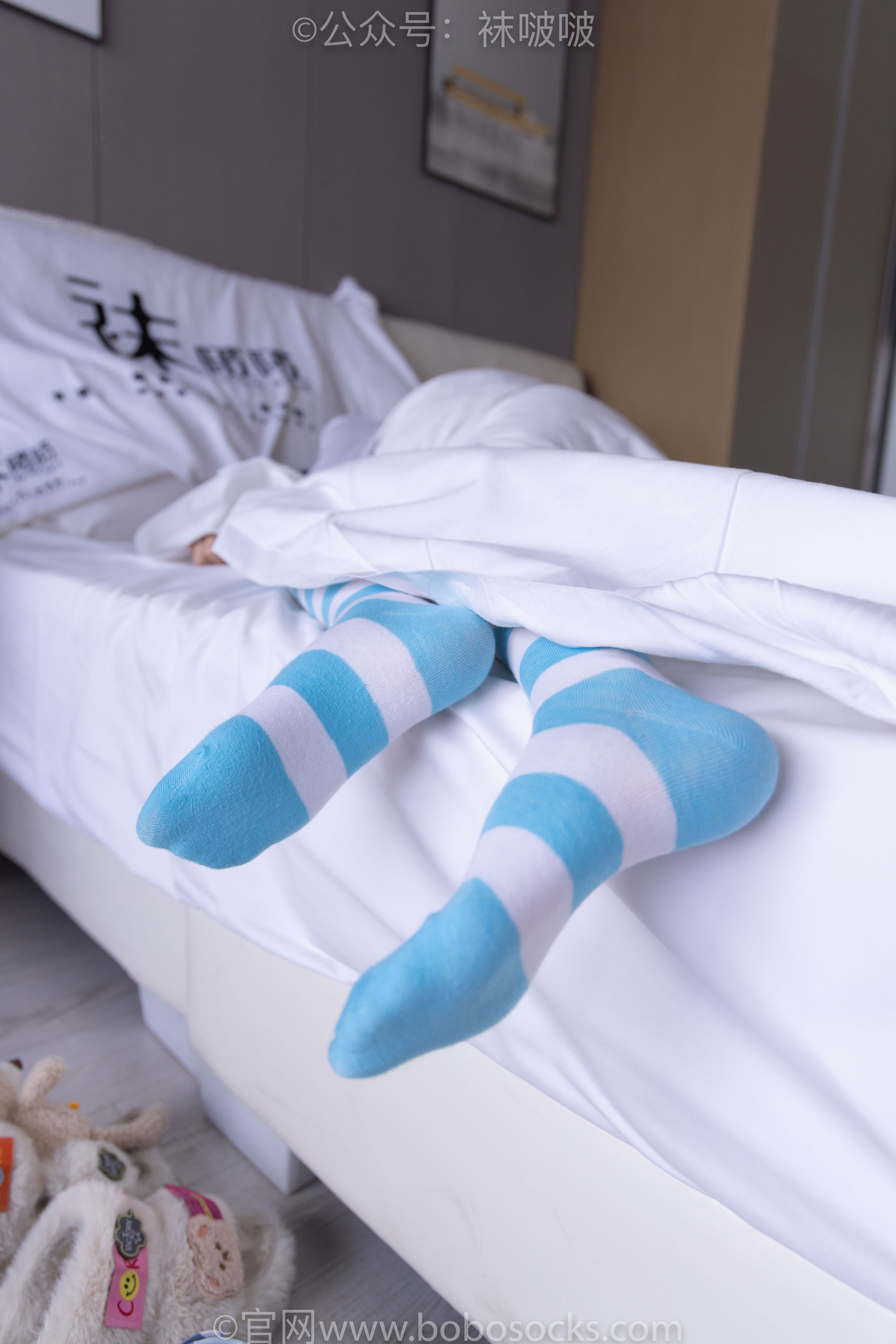 BoBoSocks袜啵啵 No.070 稚予-皮鞋、拖鞋、过膝袜、白棉袜