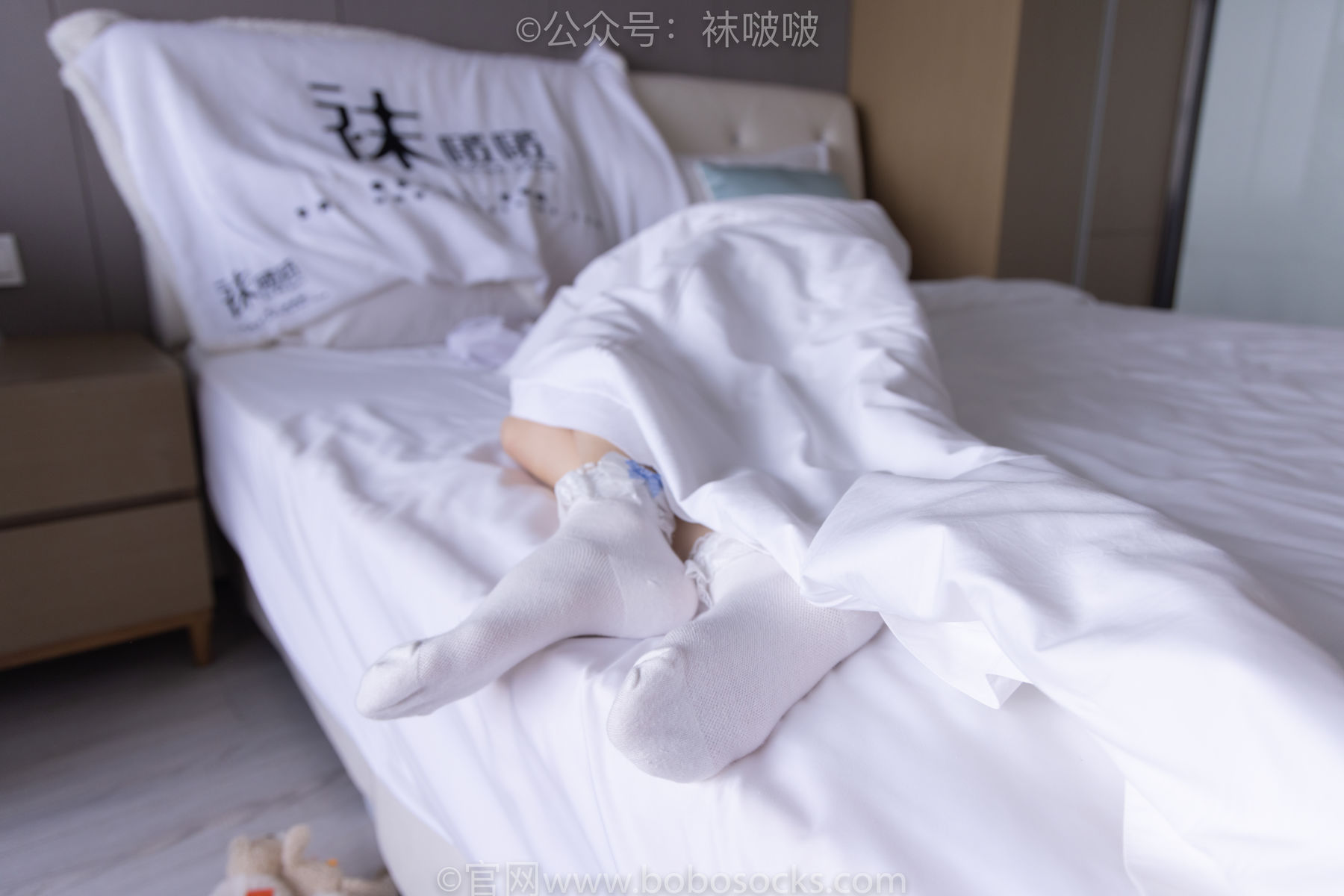 BoBoSocks袜啵啵 No.070 稚予-皮鞋、拖鞋、过膝袜、白棉袜