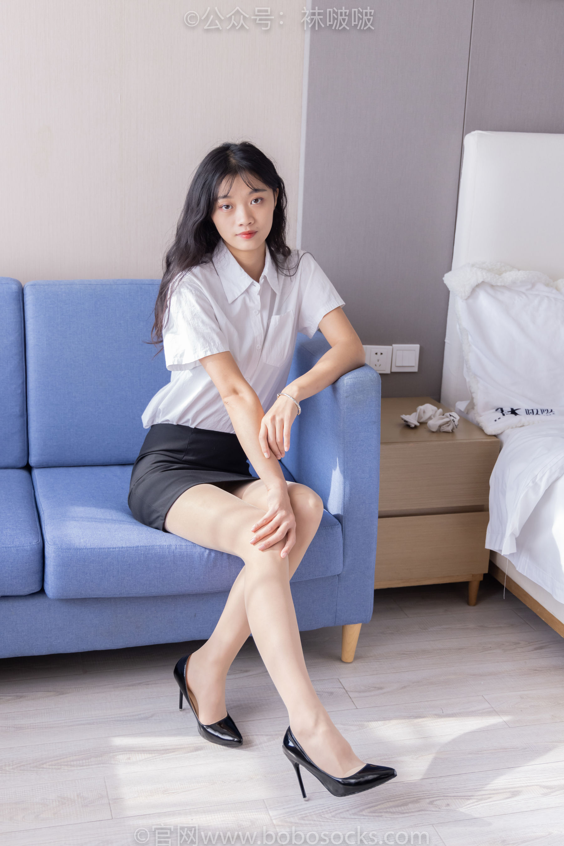 BoBoSocks袜啵啵 No.071 涵涵-OL制服、高跟鞋、肉丝