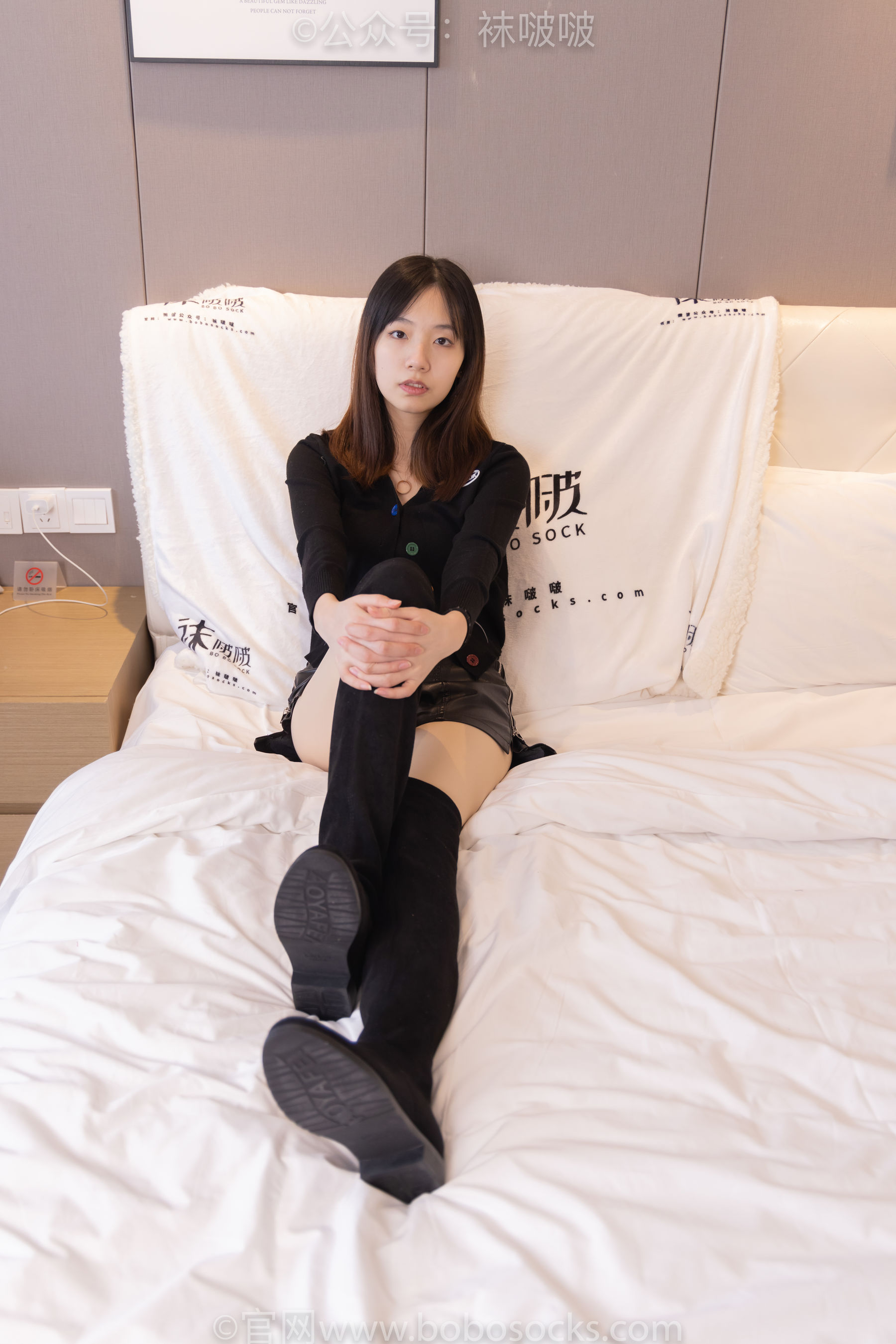 BoBoSocks袜啵啵 No.072 小甜豆-两双长靴、厚黑丝、厚肉丝