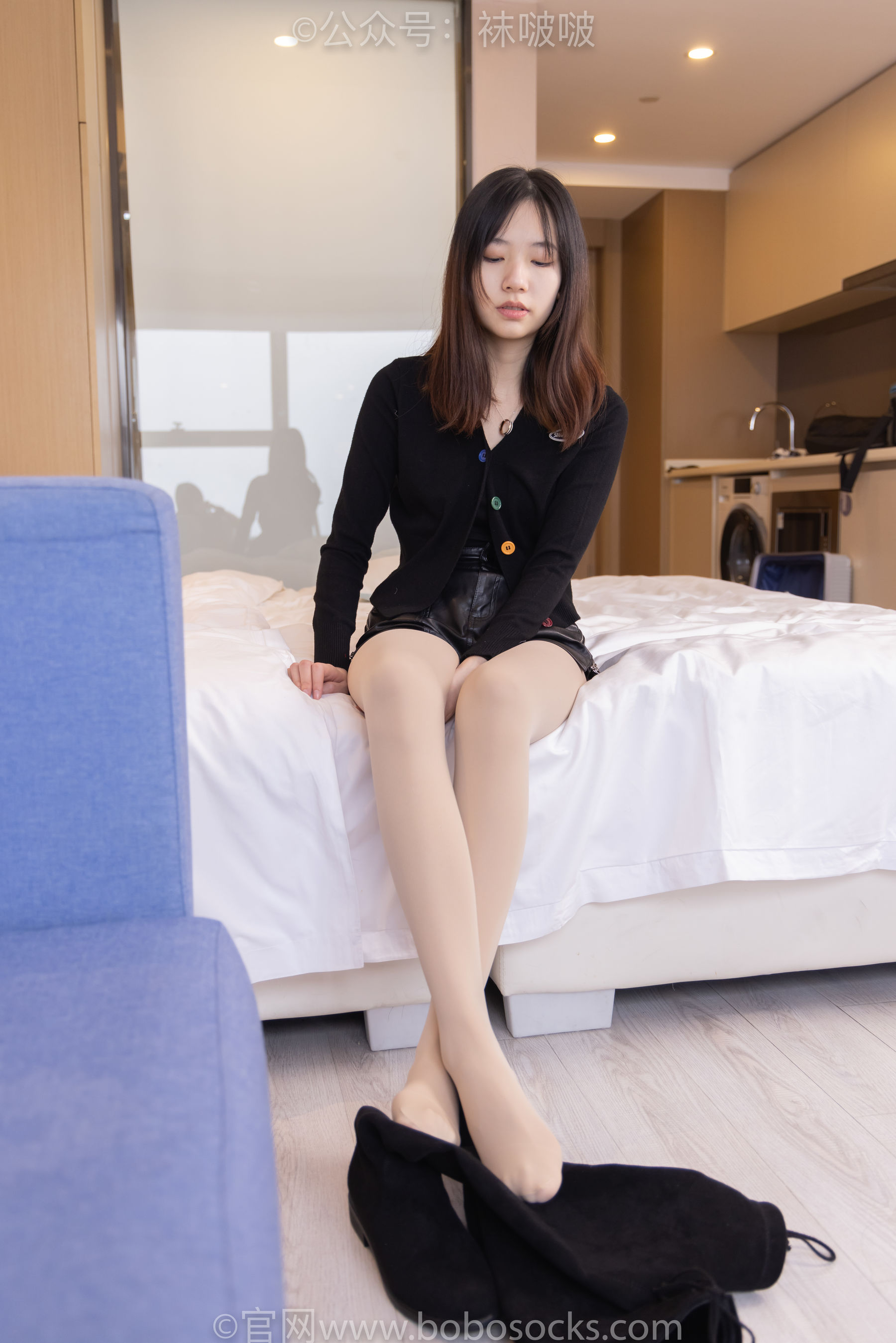 BoBoSocks袜啵啵 No.072 小甜豆-两双长靴、厚黑丝、厚肉丝