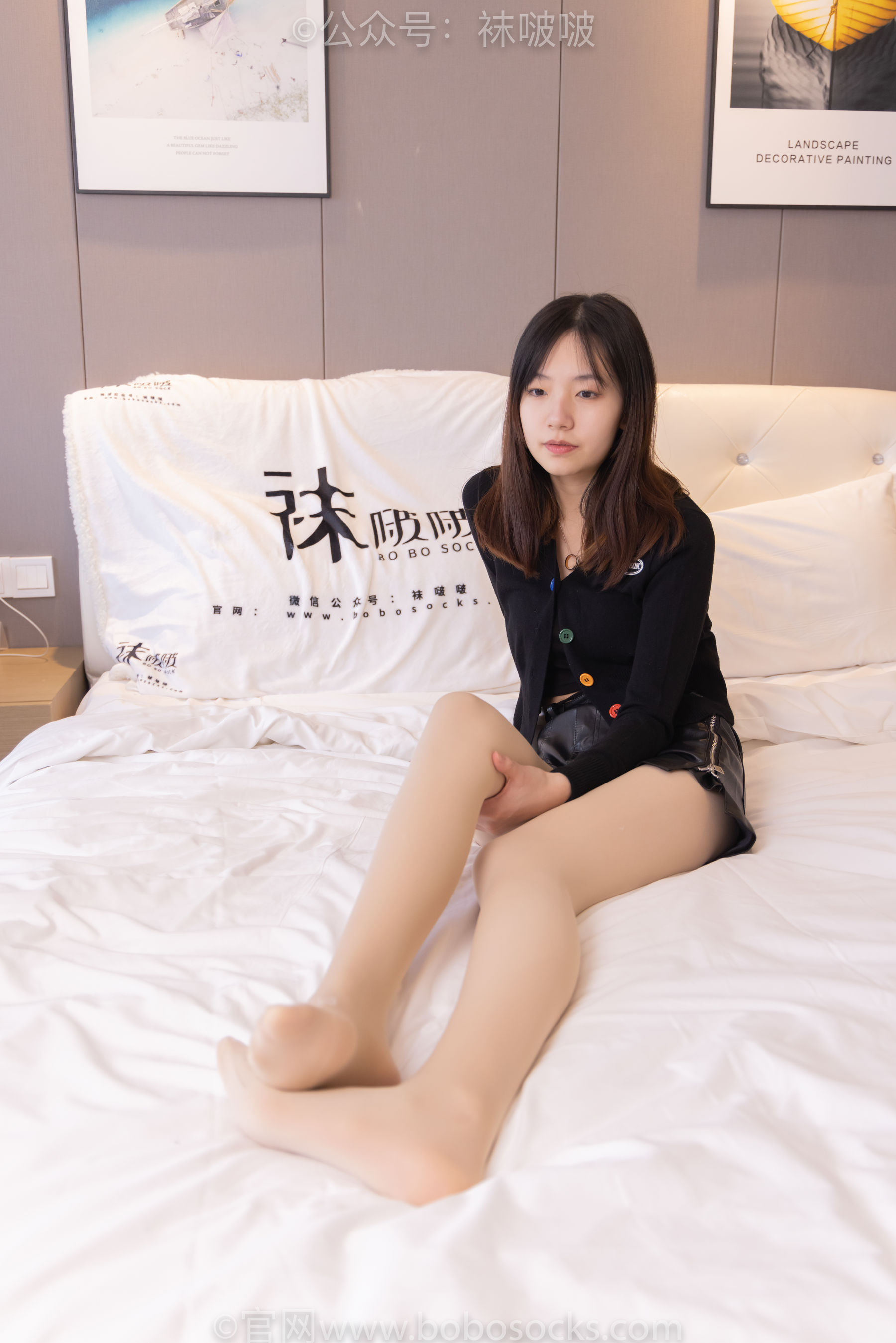 BoBoSocks袜啵啵 No.072 小甜豆-两双长靴、厚黑丝、厚肉丝