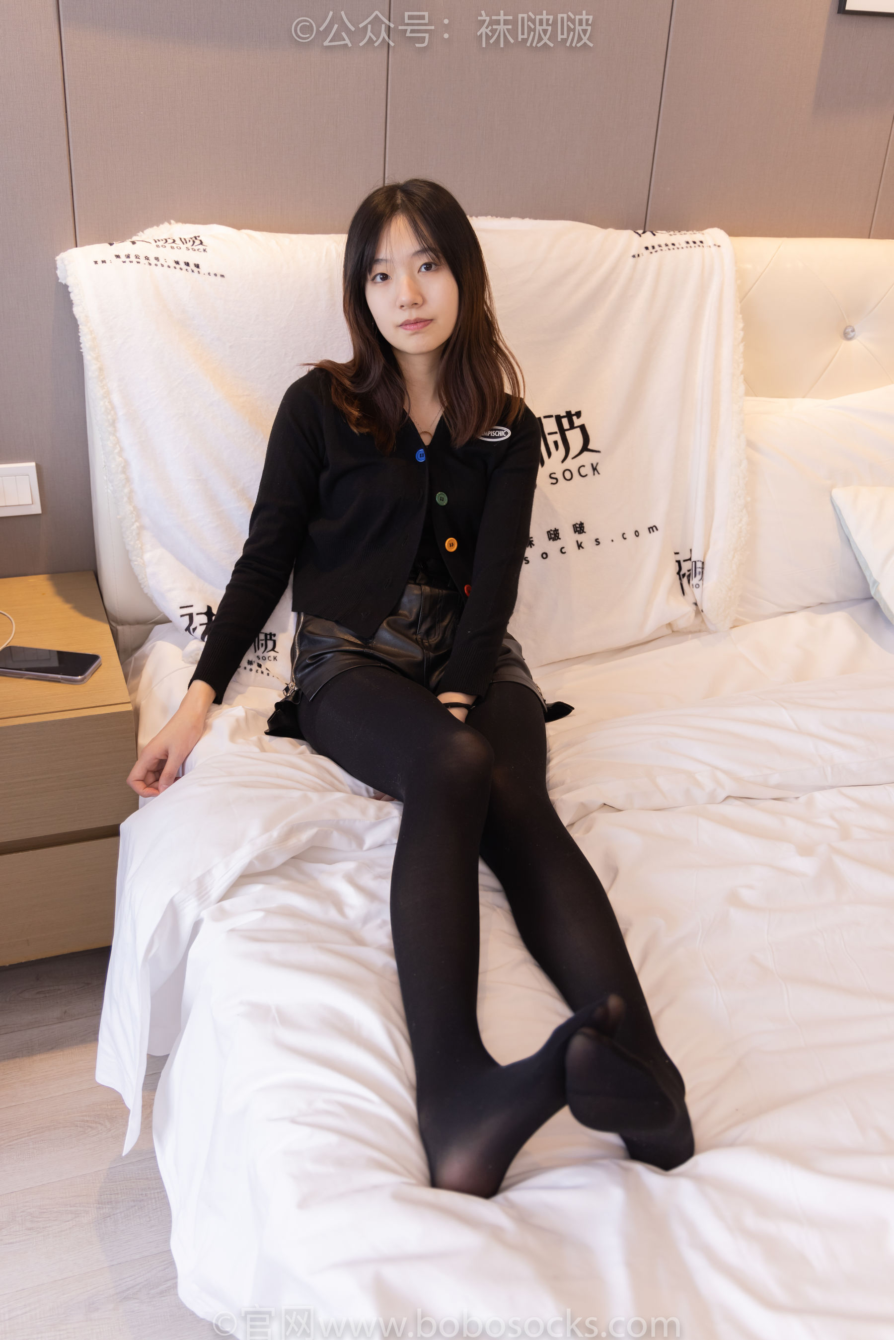 BoBoSocks袜啵啵 No.072 小甜豆-两双长靴、厚黑丝、厚肉丝