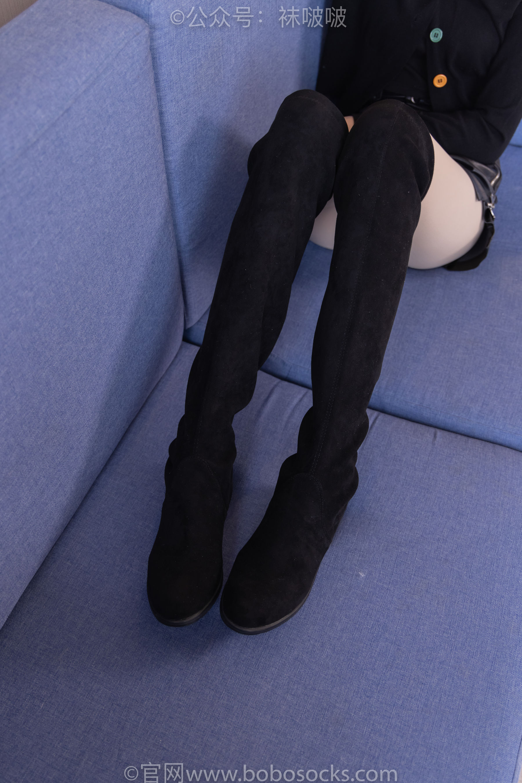 BoBoSocks袜啵啵 No.072 小甜豆-两双长靴、厚黑丝、厚肉丝