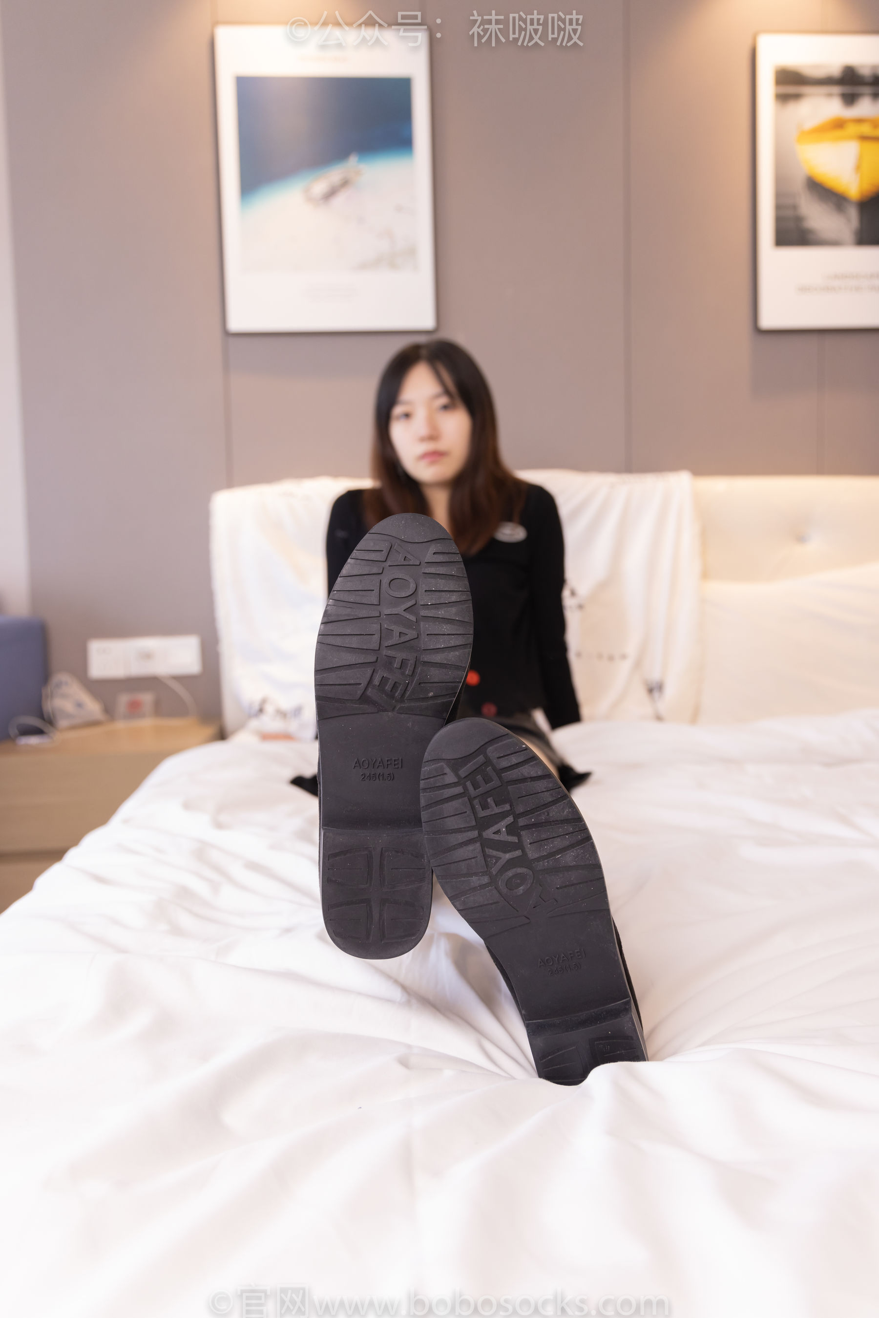 BoBoSocks袜啵啵 No.072 小甜豆-两双长靴、厚黑丝、厚肉丝