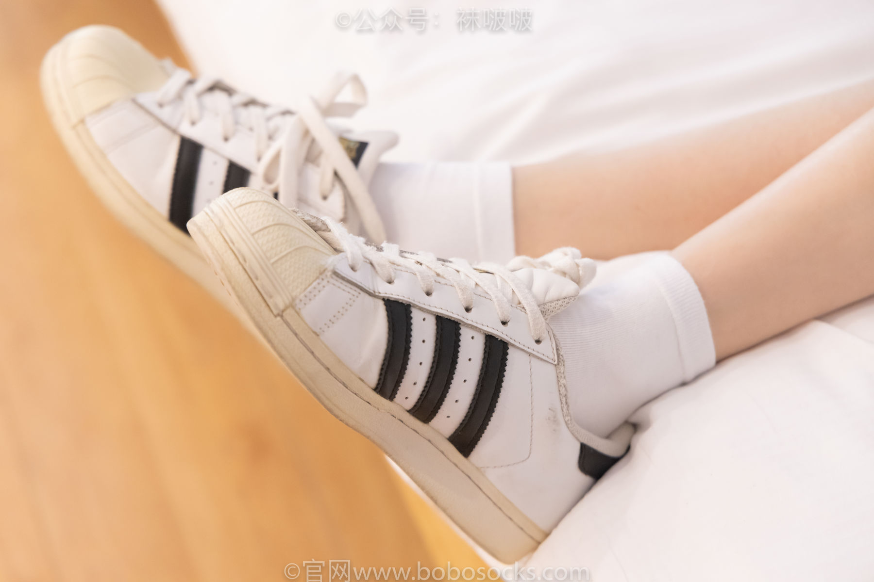BoBoSocks袜啵啵 No.073 稚予-贝壳头、白棉袜、裸足
