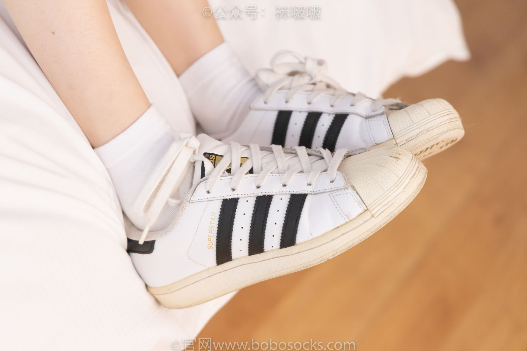 BoBoSocks袜啵啵 No.073 稚予-贝壳头、白棉袜、裸足