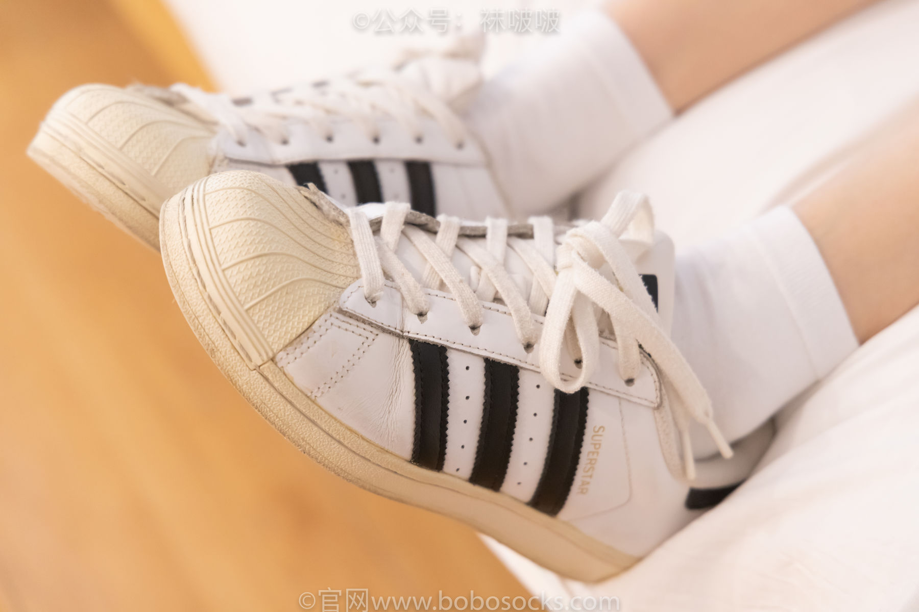 BoBoSocks袜啵啵 No.073 稚予-贝壳头、白棉袜、裸足