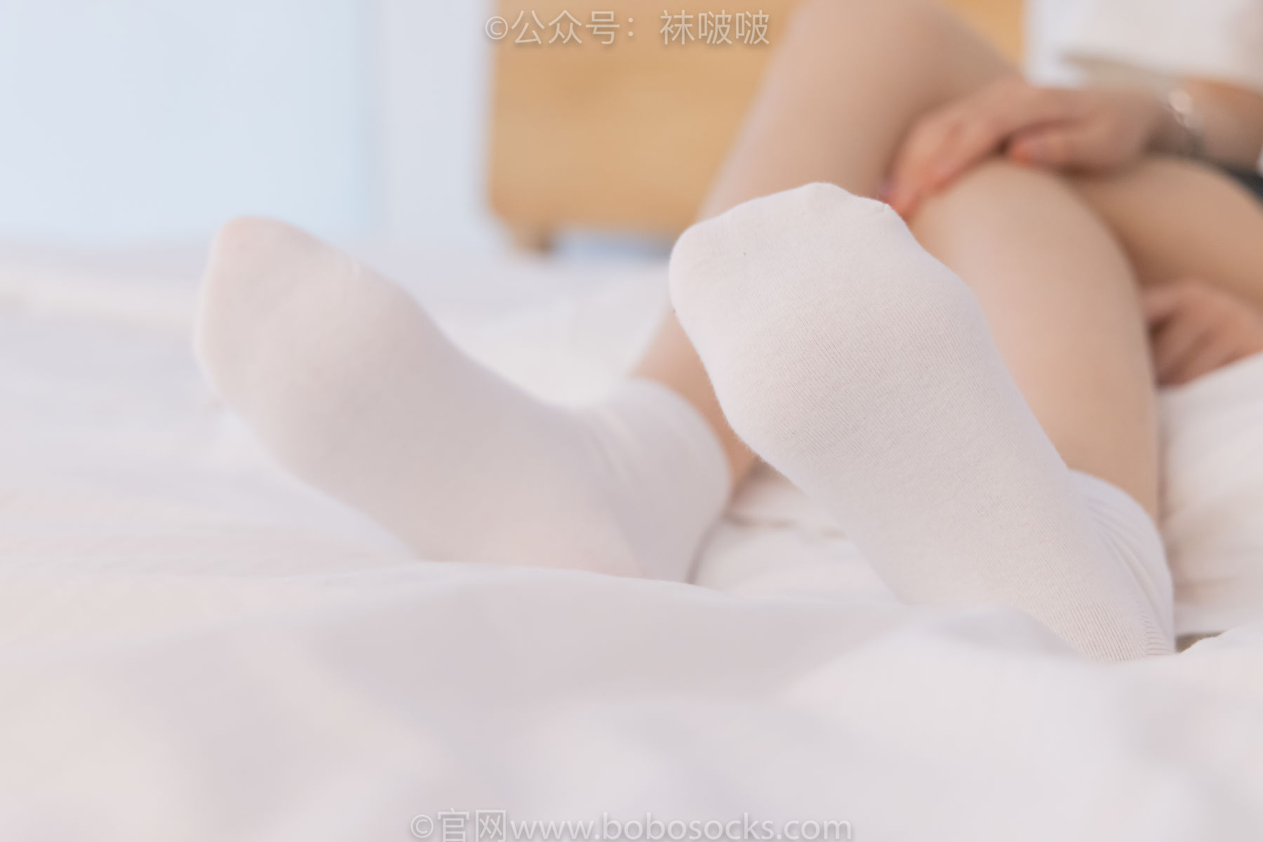 BoBoSocks袜啵啵 No.073 稚予-贝壳头、白棉袜、裸足