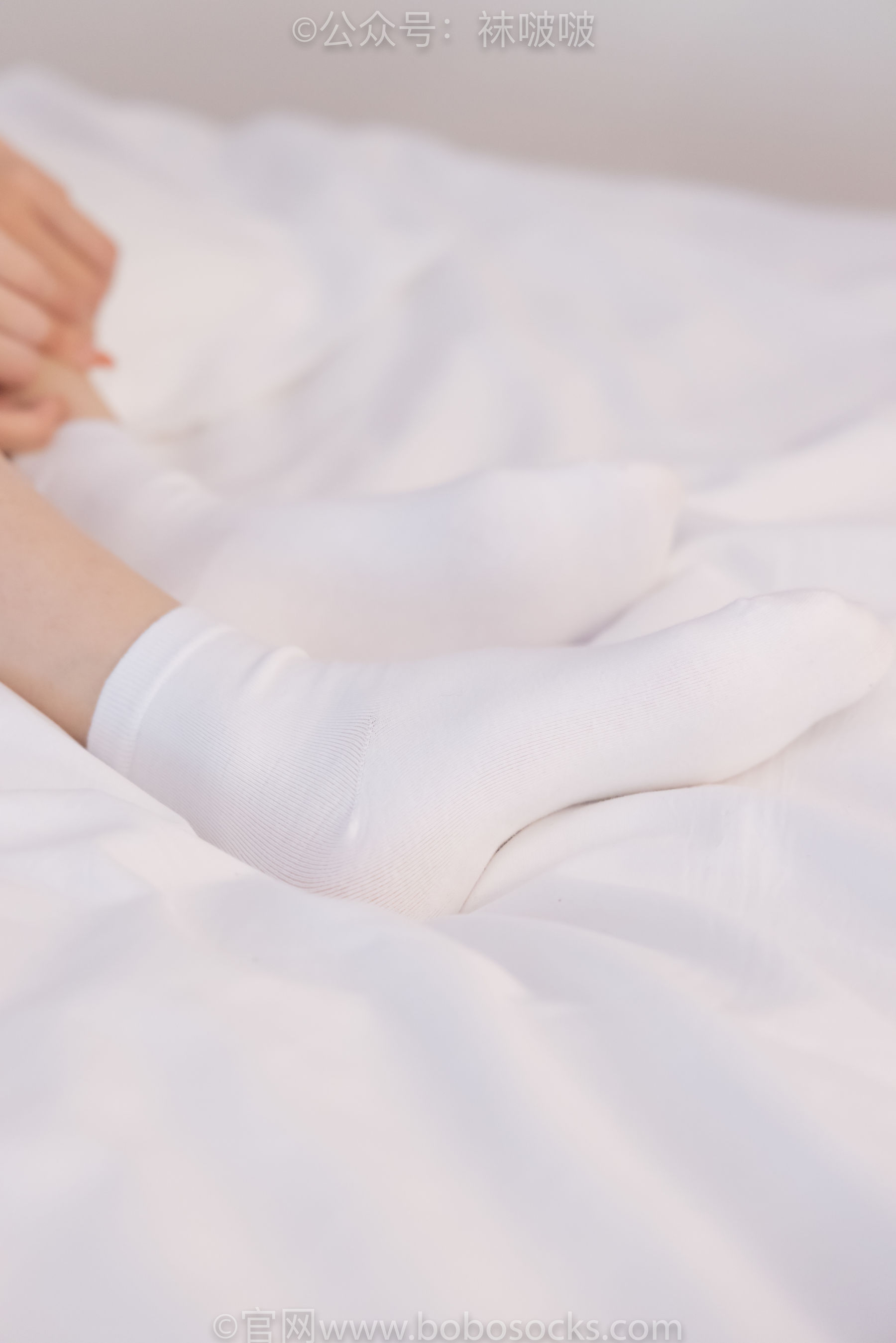 BoBoSocks袜啵啵 No.073 稚予-贝壳头、白棉袜、裸足