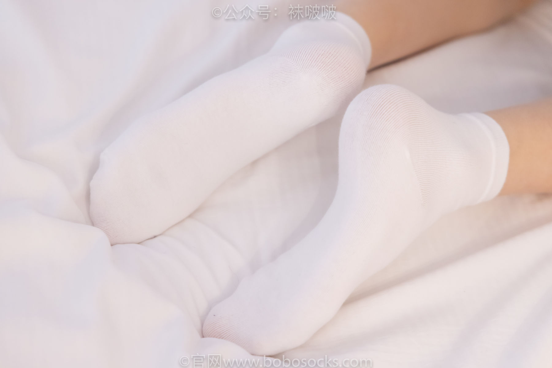 BoBoSocks袜啵啵 No.073 稚予-贝壳头、白棉袜、裸足
