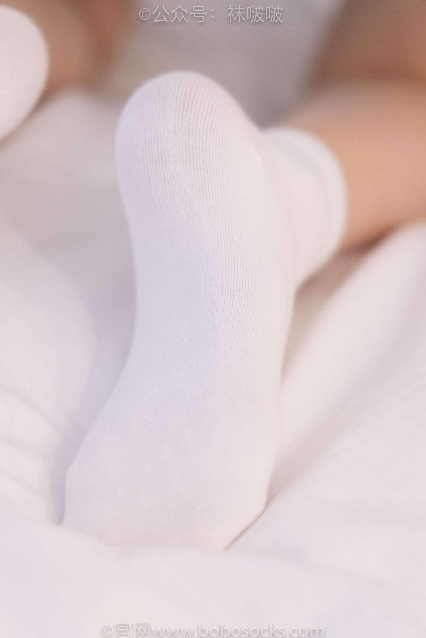 BoBoSocks袜啵啵 No.073 稚予-贝壳头、白棉袜、裸足