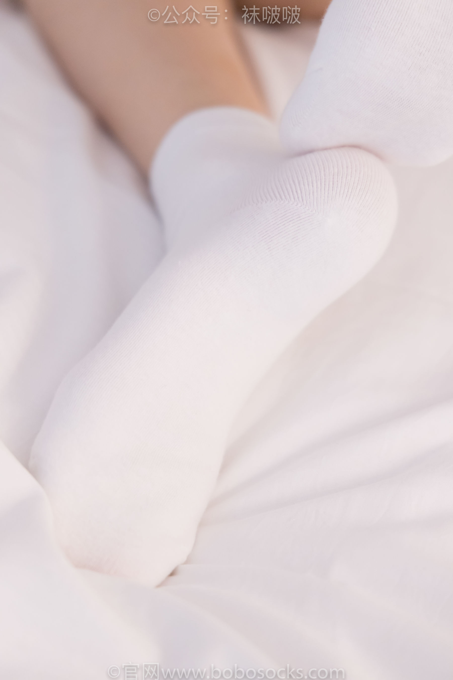 BoBoSocks袜啵啵 No.073 稚予-贝壳头、白棉袜、裸足