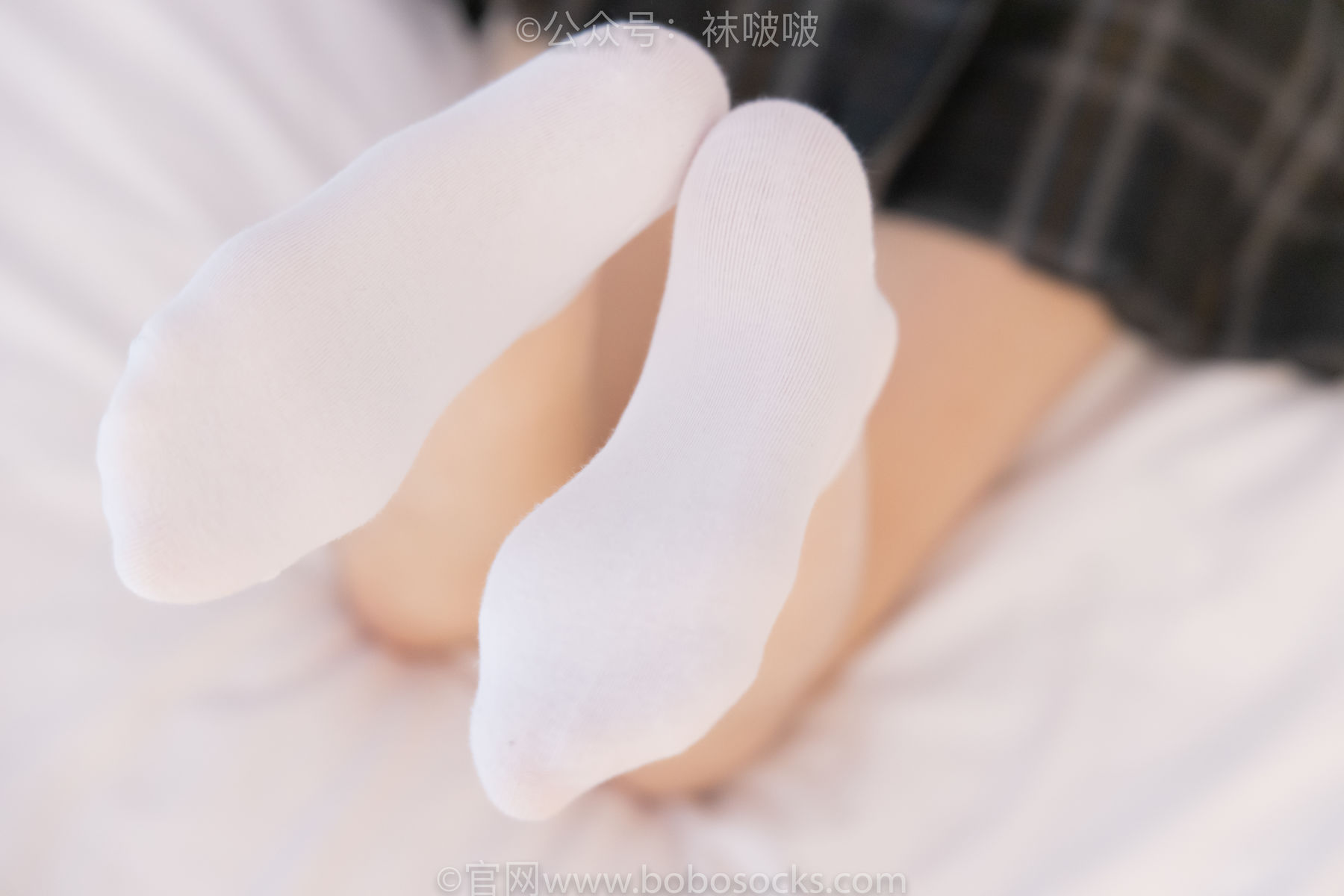 BoBoSocks袜啵啵 No.073 稚予-贝壳头、白棉袜、裸足