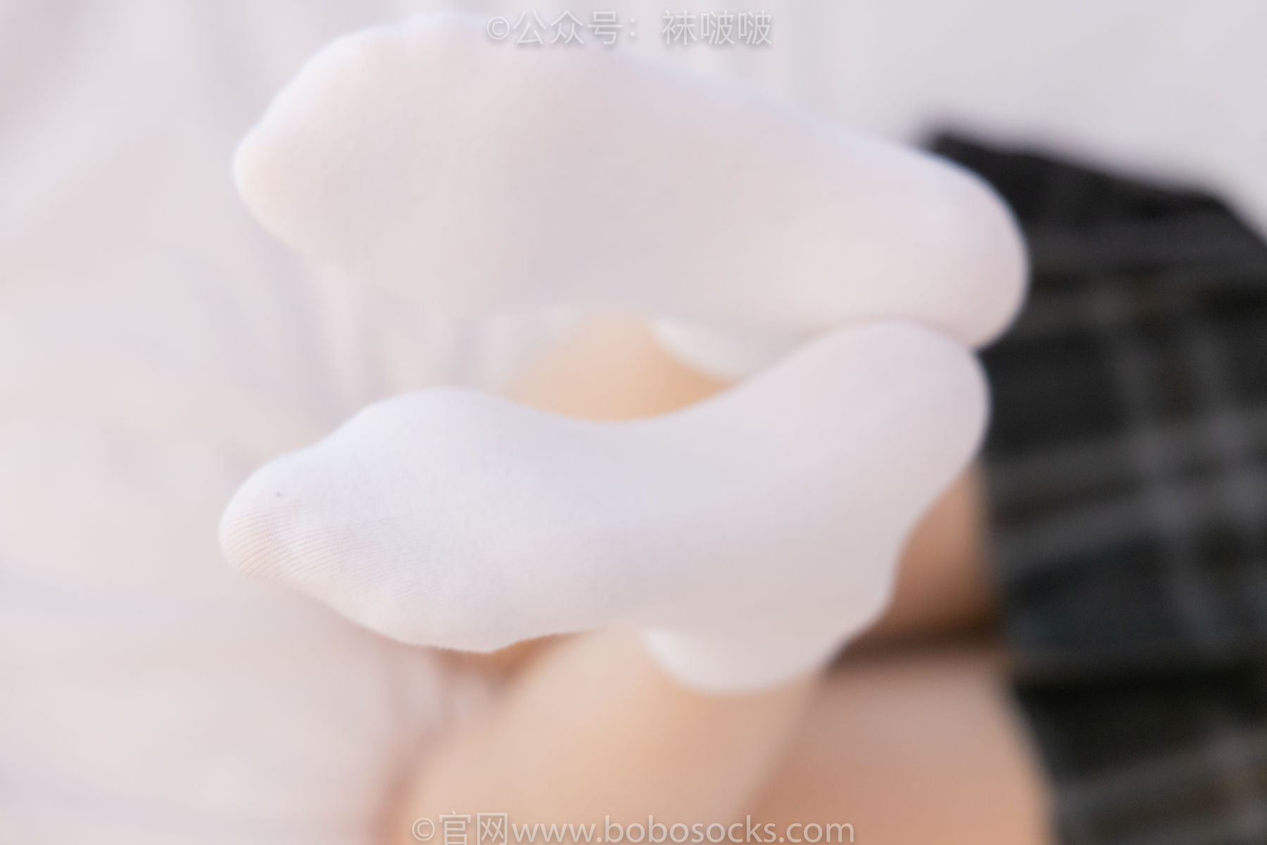 BoBoSocks袜啵啵 No.073 稚予-贝壳头、白棉袜、裸足
