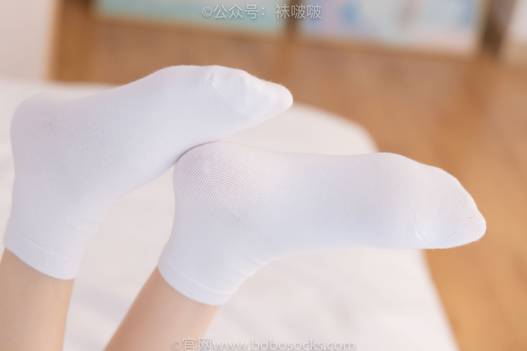 BoBoSocks袜啵啵 No.073 稚予-贝壳头、白棉袜、裸足