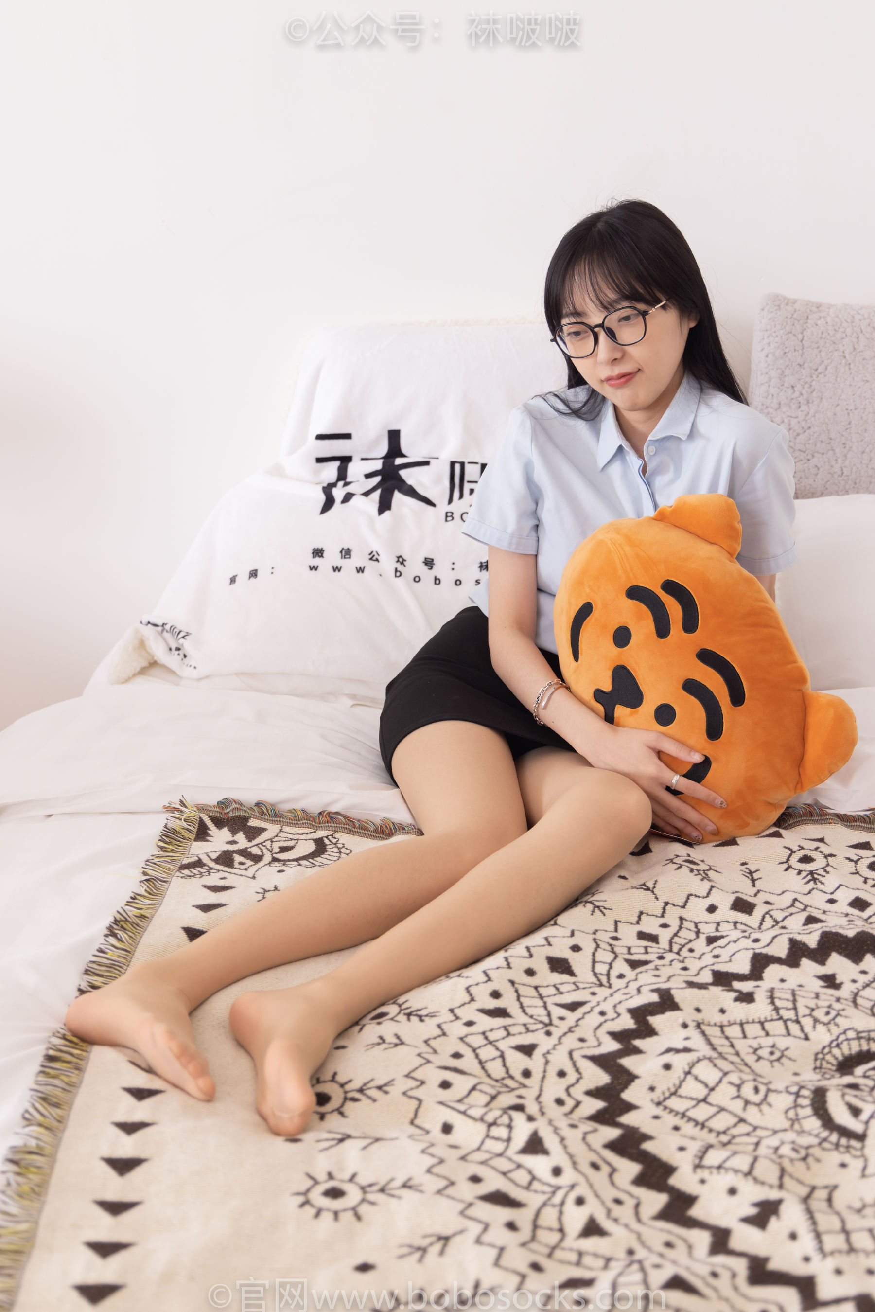 BoBoSocks袜啵啵 No.076 稚予-建行制服、平底鞋、肉丝