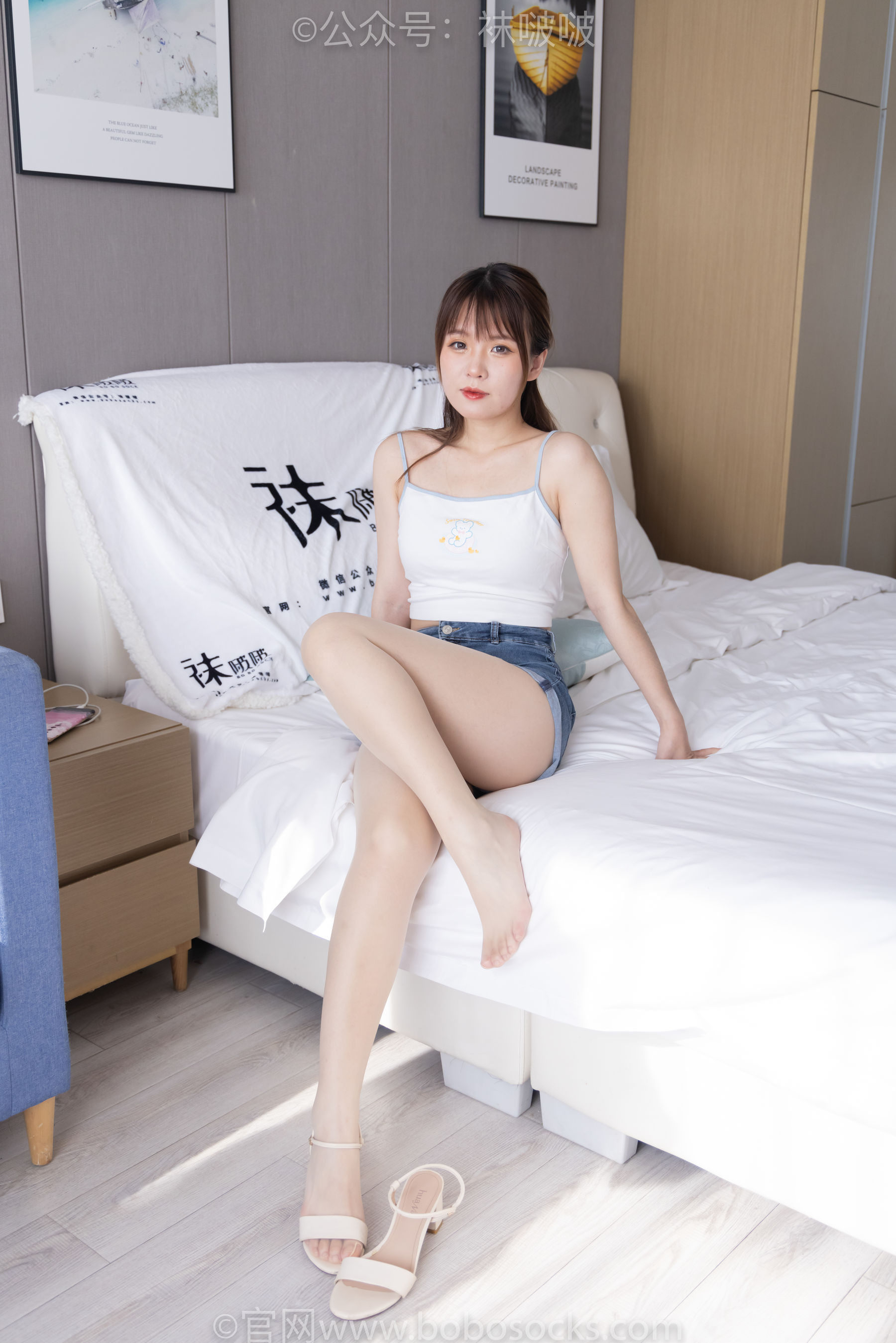 BoBoSocks袜啵啵 No.077 朵朵-凉鞋、肉丝