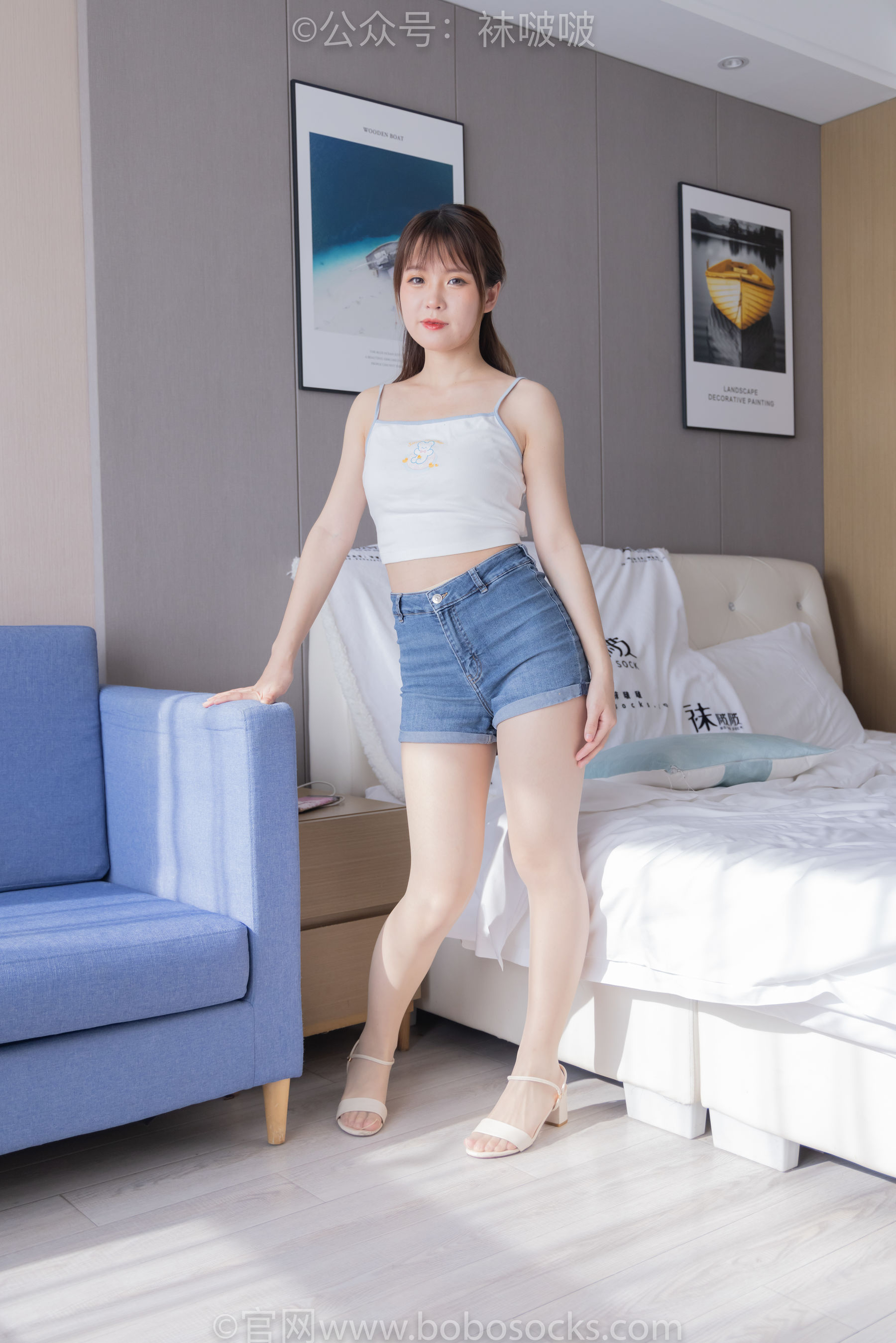 BoBoSocks袜啵啵 No.077 朵朵-凉鞋、肉丝