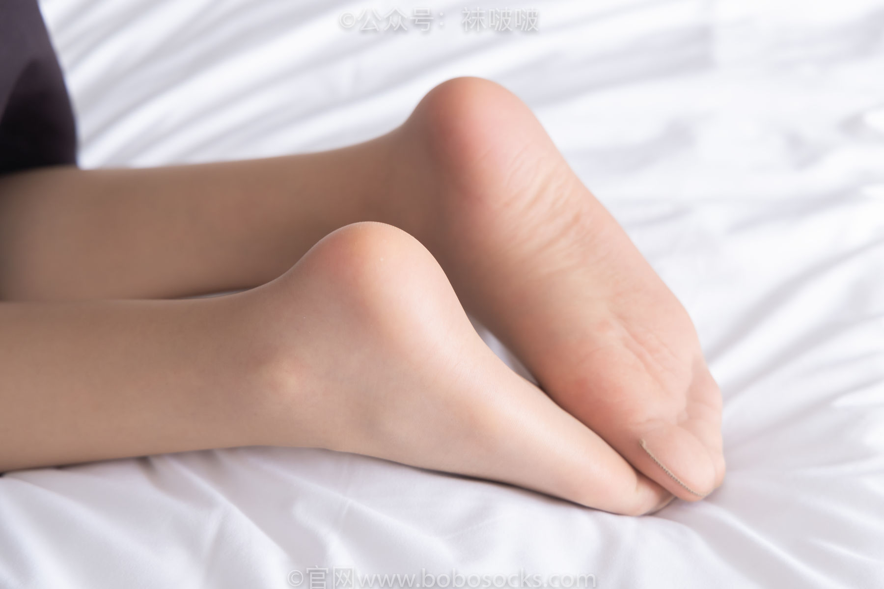 BoBoSocks袜啵啵 No.078 小甜豆-招行制服、平底鞋、灰丝