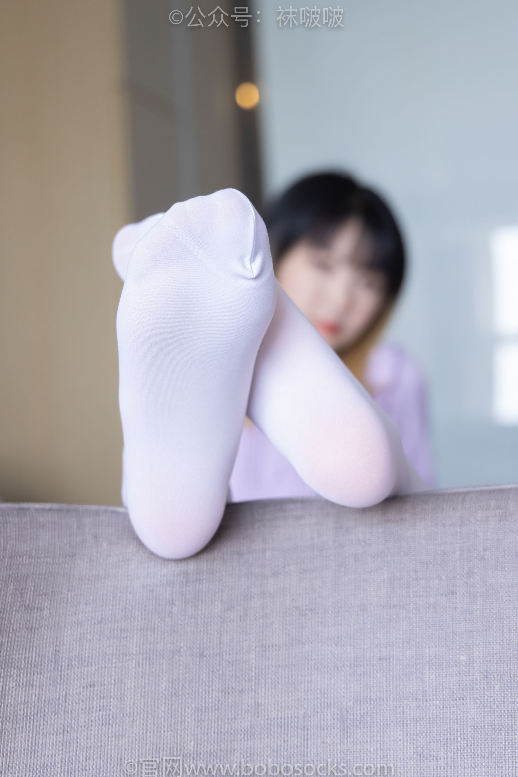 BoBoSocks袜啵啵 No.079 砂糖-皮鞋、厚白丝