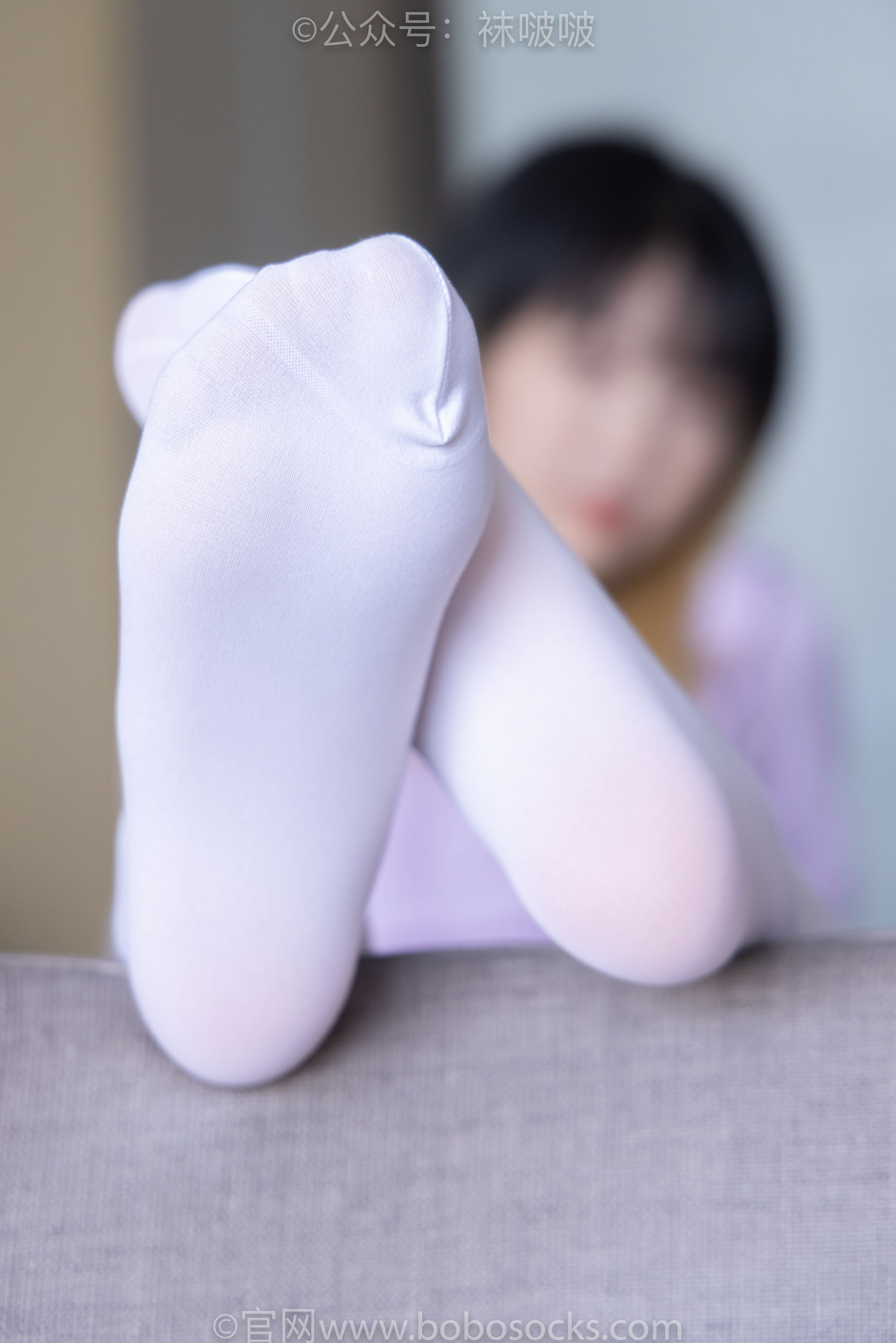 BoBoSocks袜啵啵 No.079 砂糖-皮鞋、厚白丝