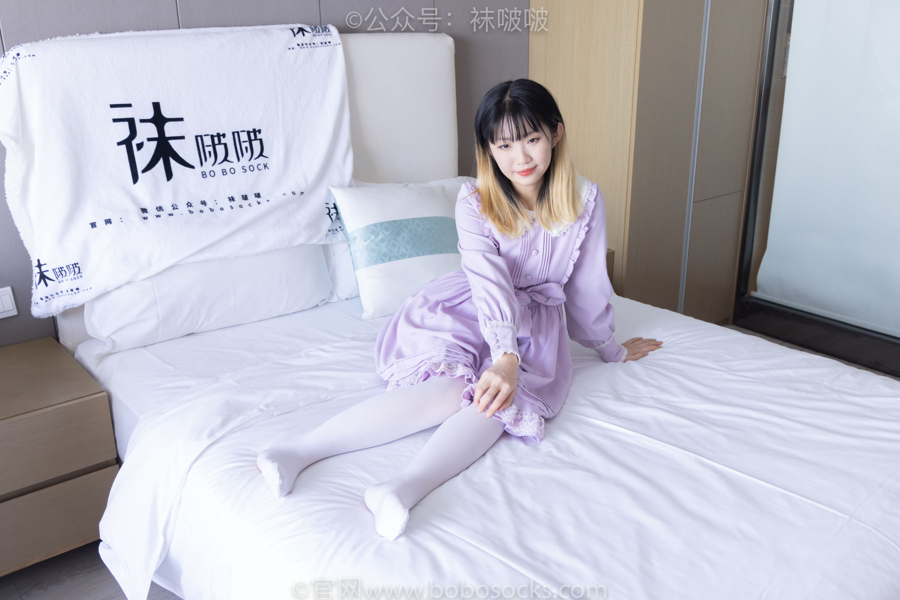 BoBoSocks袜啵啵 No.079 砂糖-皮鞋、厚白丝
