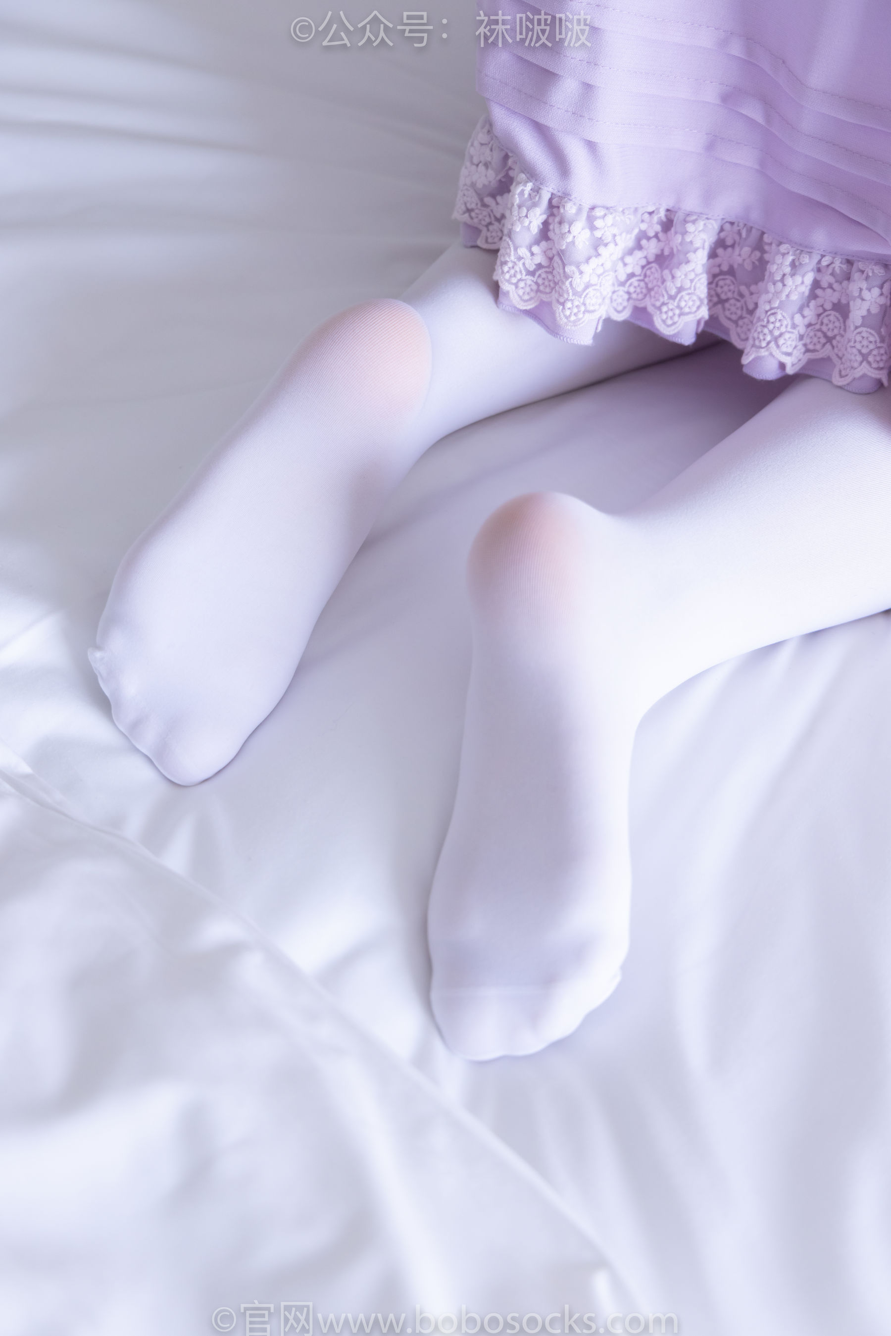 BoBoSocks袜啵啵 No.079 砂糖-皮鞋、厚白丝
