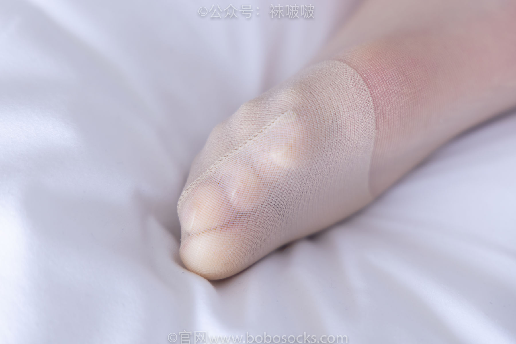 BoBoSocks袜啵啵 No.080 小甜豆-帆布鞋、白棉袜、肉丝