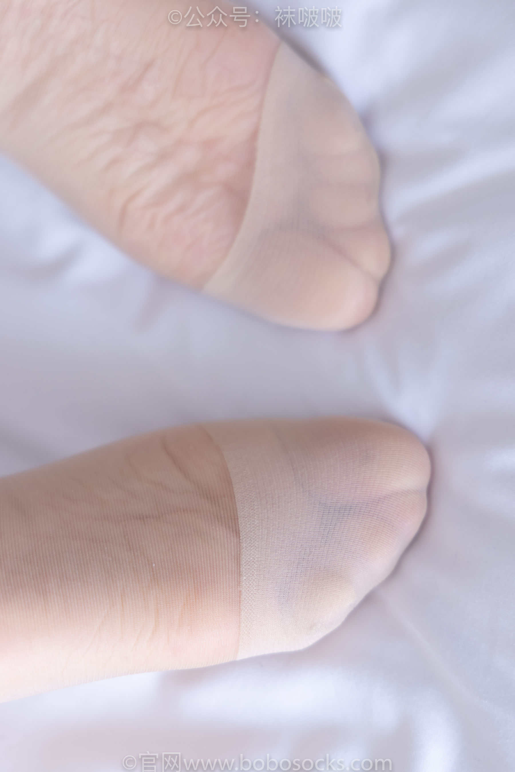 BoBoSocks袜啵啵 No.080 小甜豆-帆布鞋、白棉袜、肉丝
