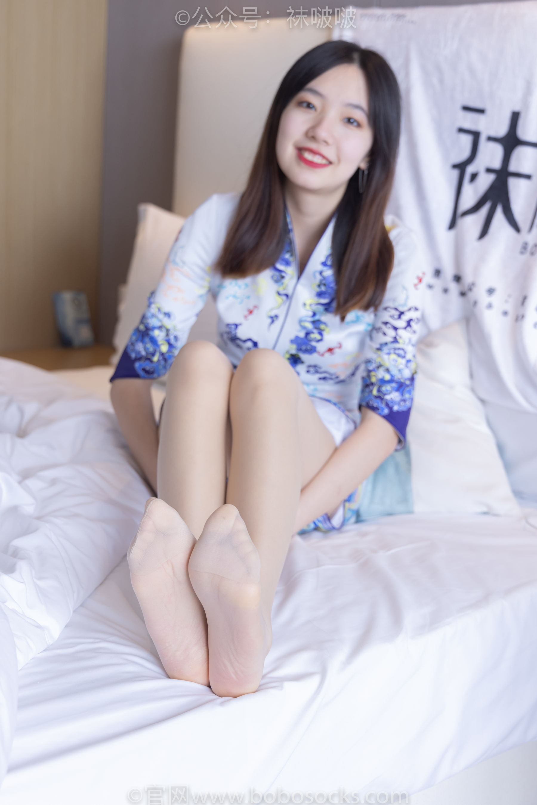 BoBoSocks袜啵啵 No.082 小甜豆-旗袍、皮底鞋、高跟鞋、肉丝、灰丝