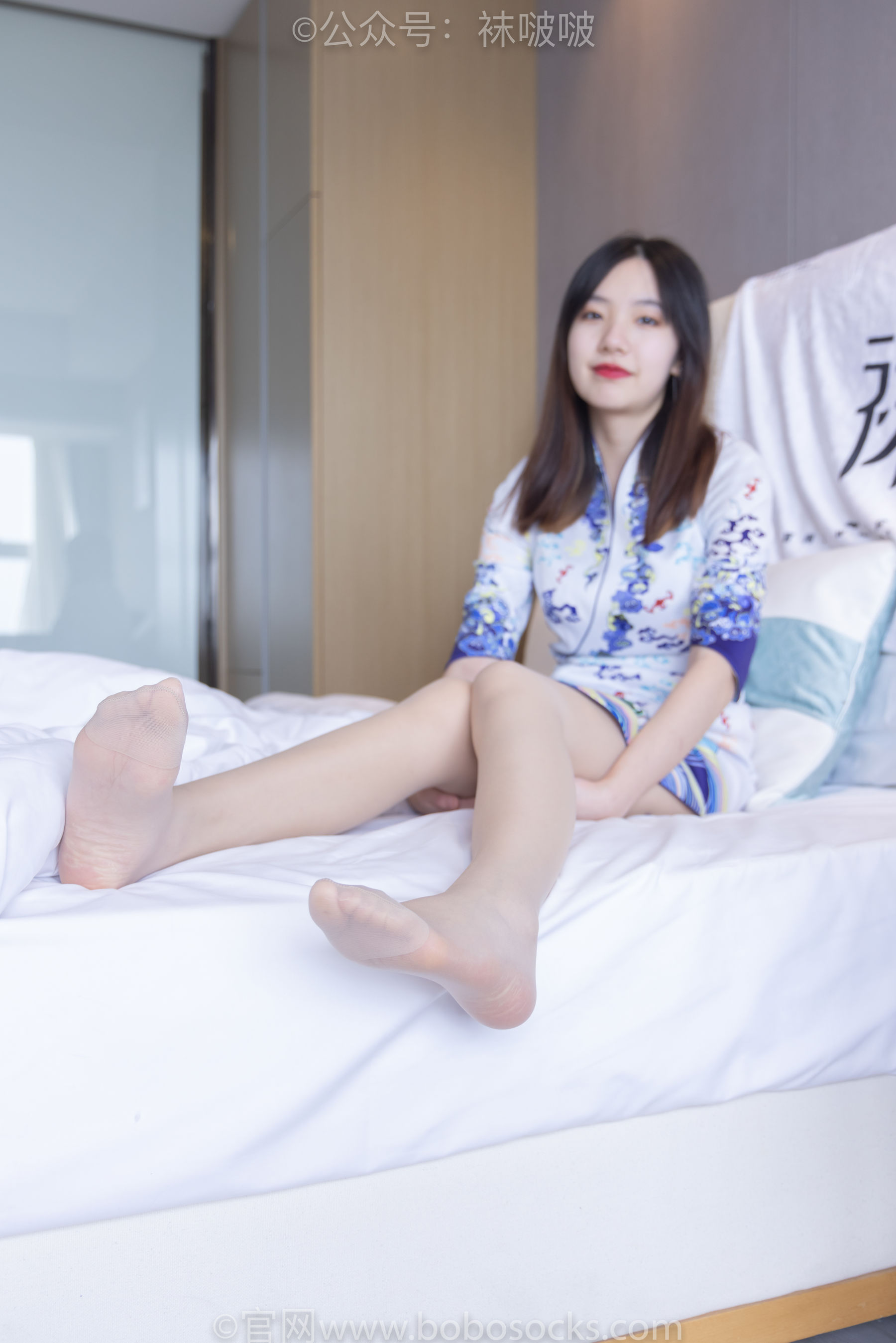 BoBoSocks袜啵啵 No.082 小甜豆-旗袍、皮底鞋、高跟鞋、肉丝、灰丝