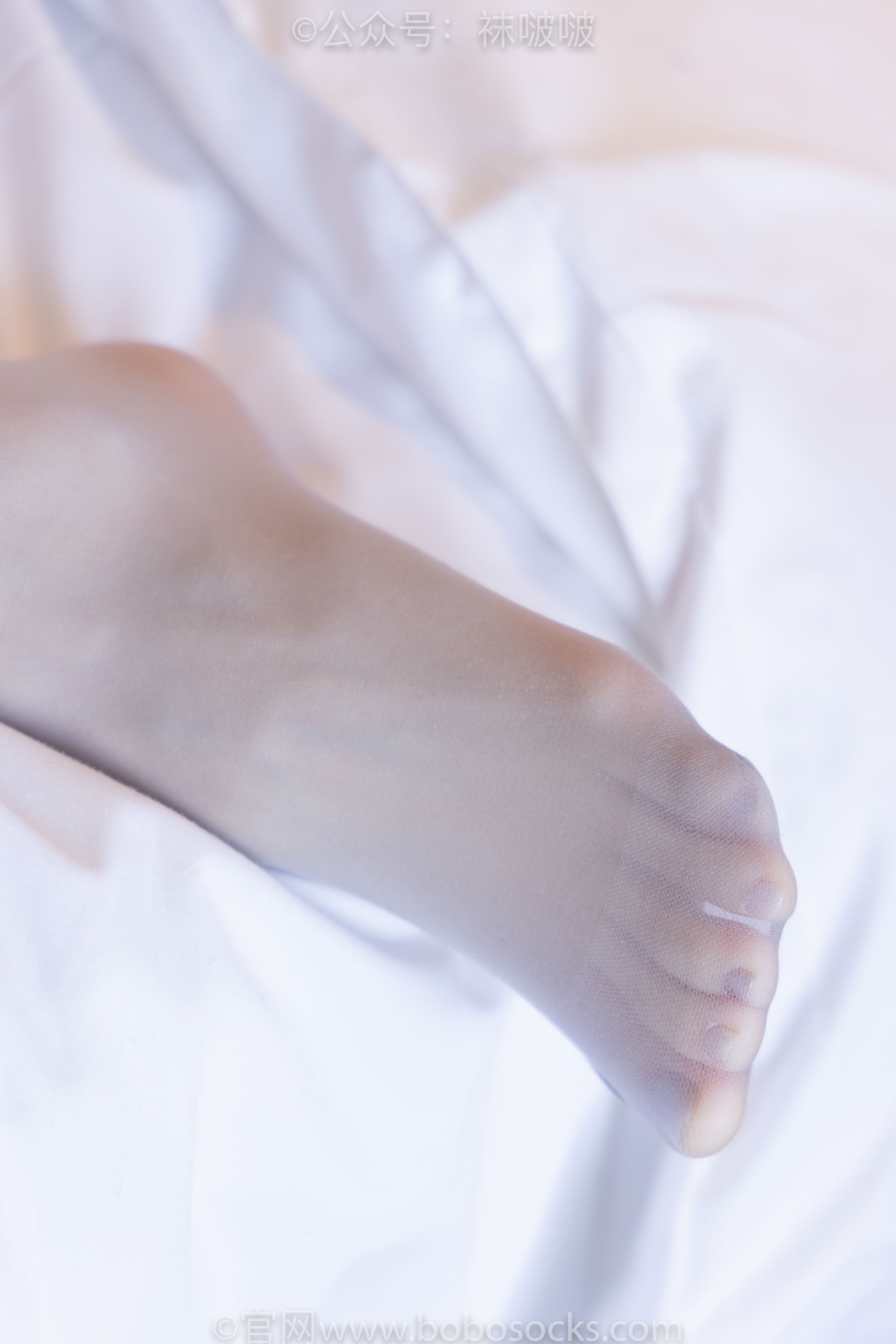 BoBoSocks袜啵啵 No.083 稚予-高跟鞋、凉鞋、白丝、裸足涂白色指甲油剧情